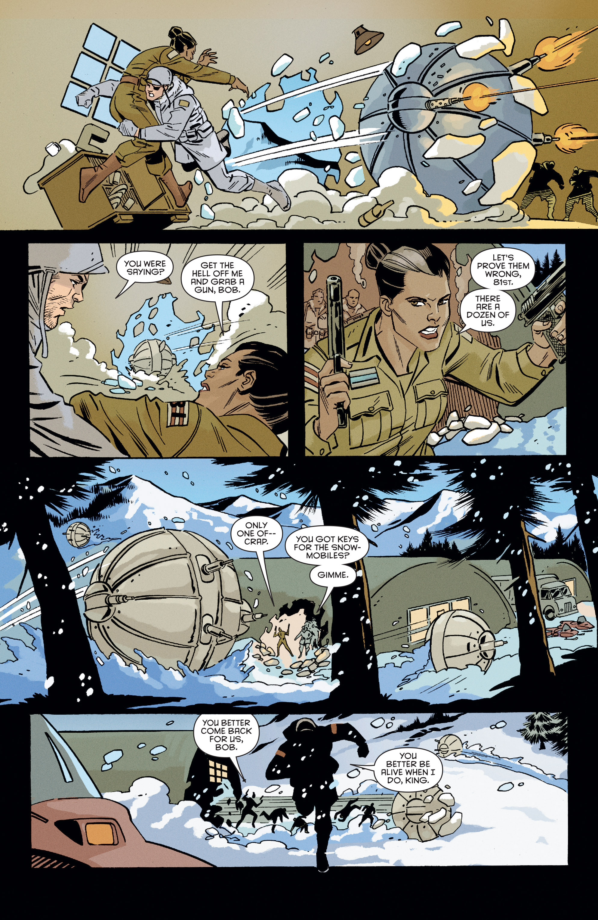 Read online Escape from New York comic -  Issue #5 - 16