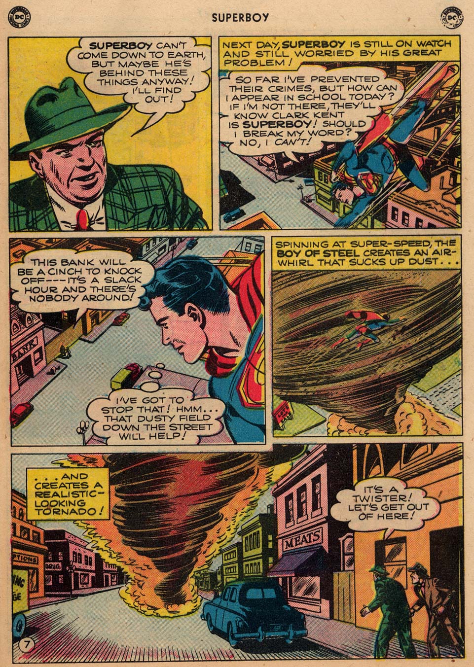 Read online Superboy (1949) comic -  Issue #8 - 38