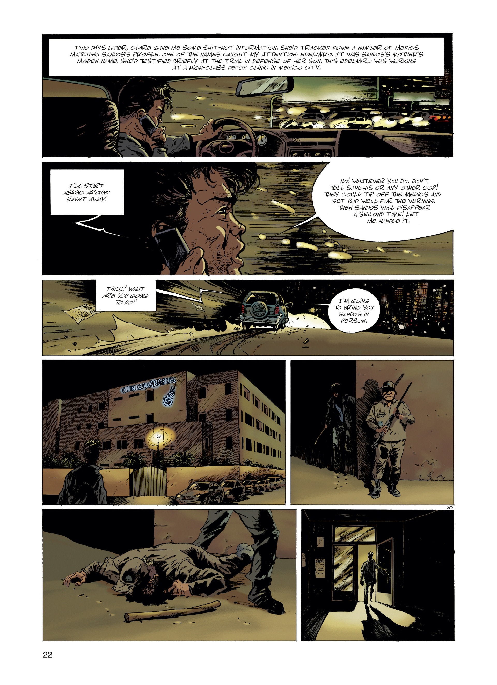 Read online Interpol comic -  Issue #1 - 22