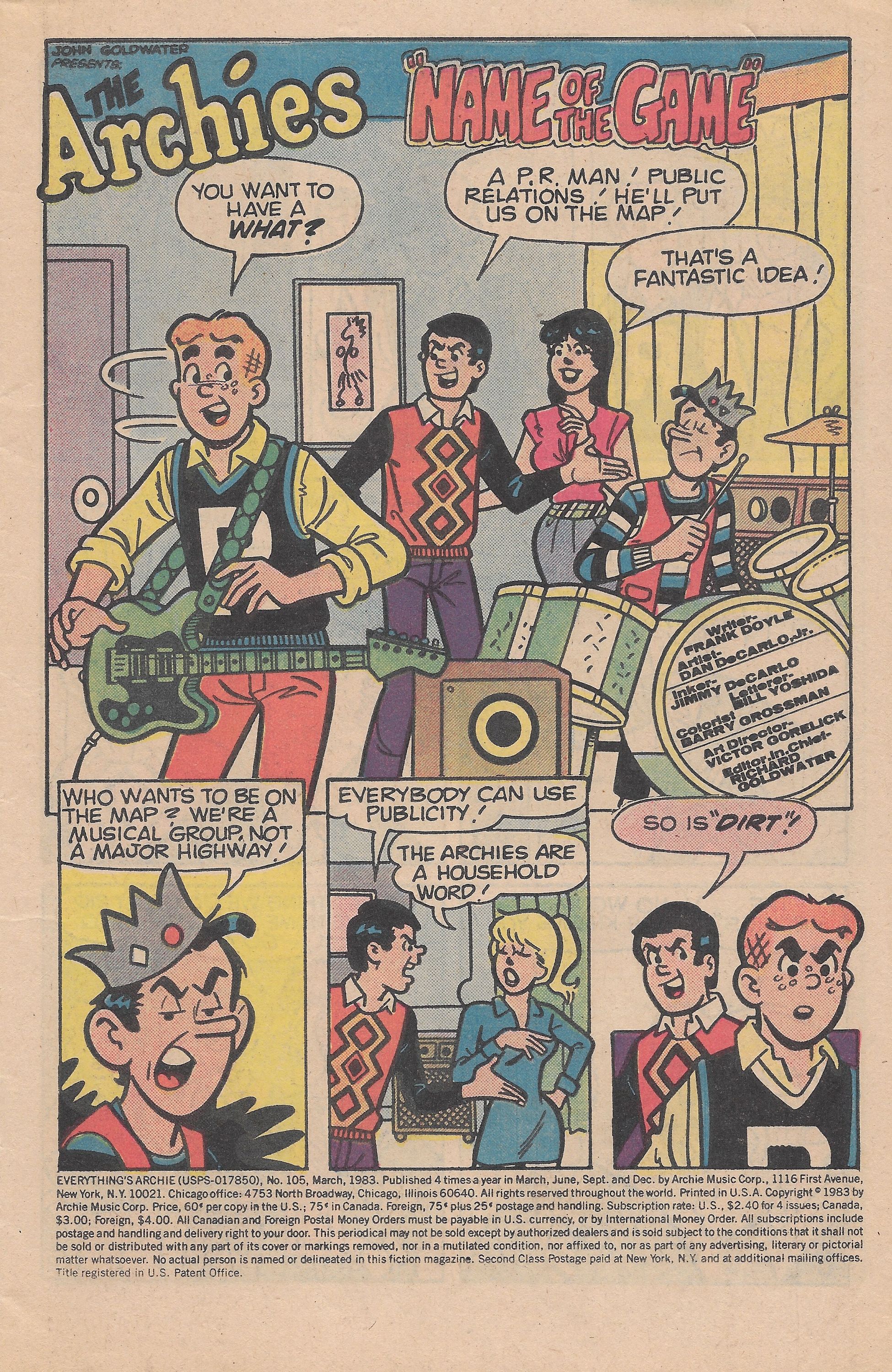 Read online Everything's Archie comic -  Issue #105 - 3