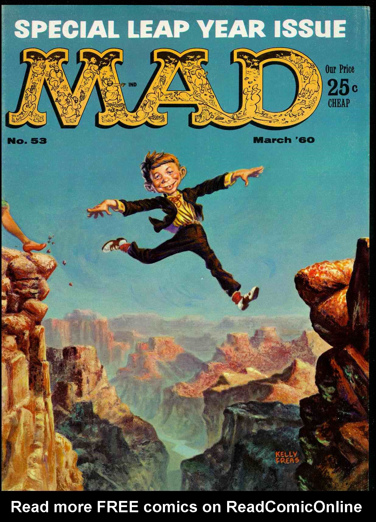 Read online MAD comic -  Issue #53 - 1