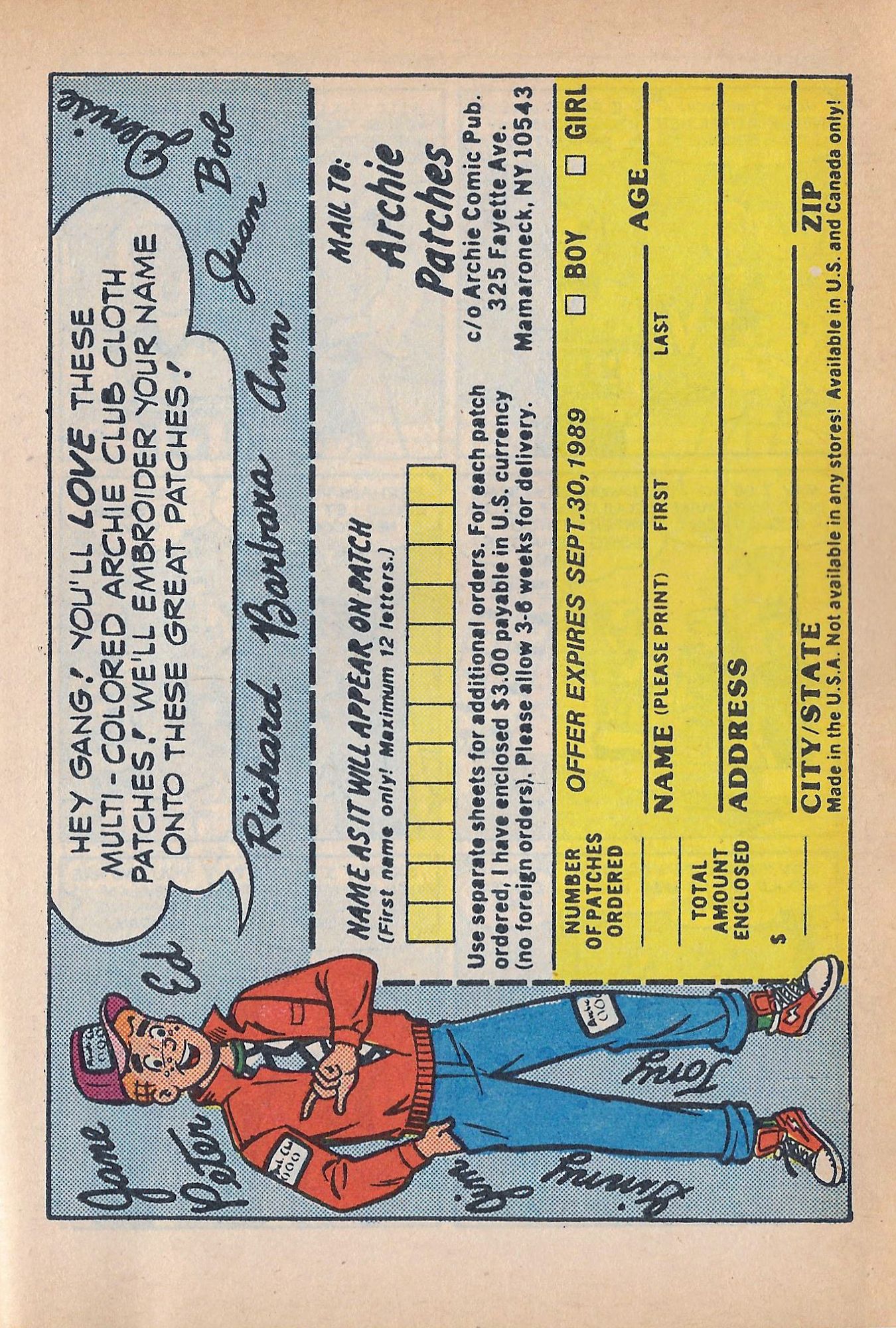 Read online Jughead Jones Comics Digest comic -  Issue #58 - 109