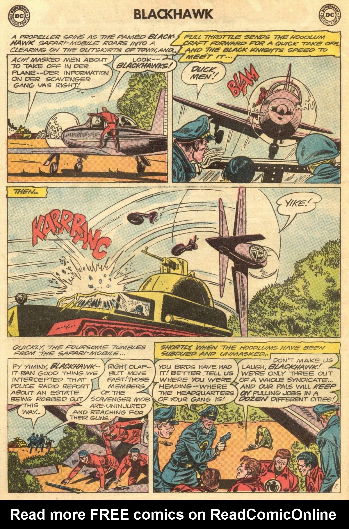 Read online Blackhawk (1957) comic -  Issue #188 - 4