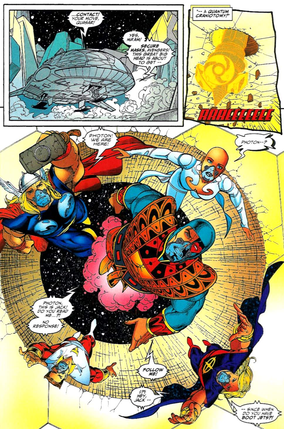 Read online Avengers Infinity comic -  Issue #3 - 16