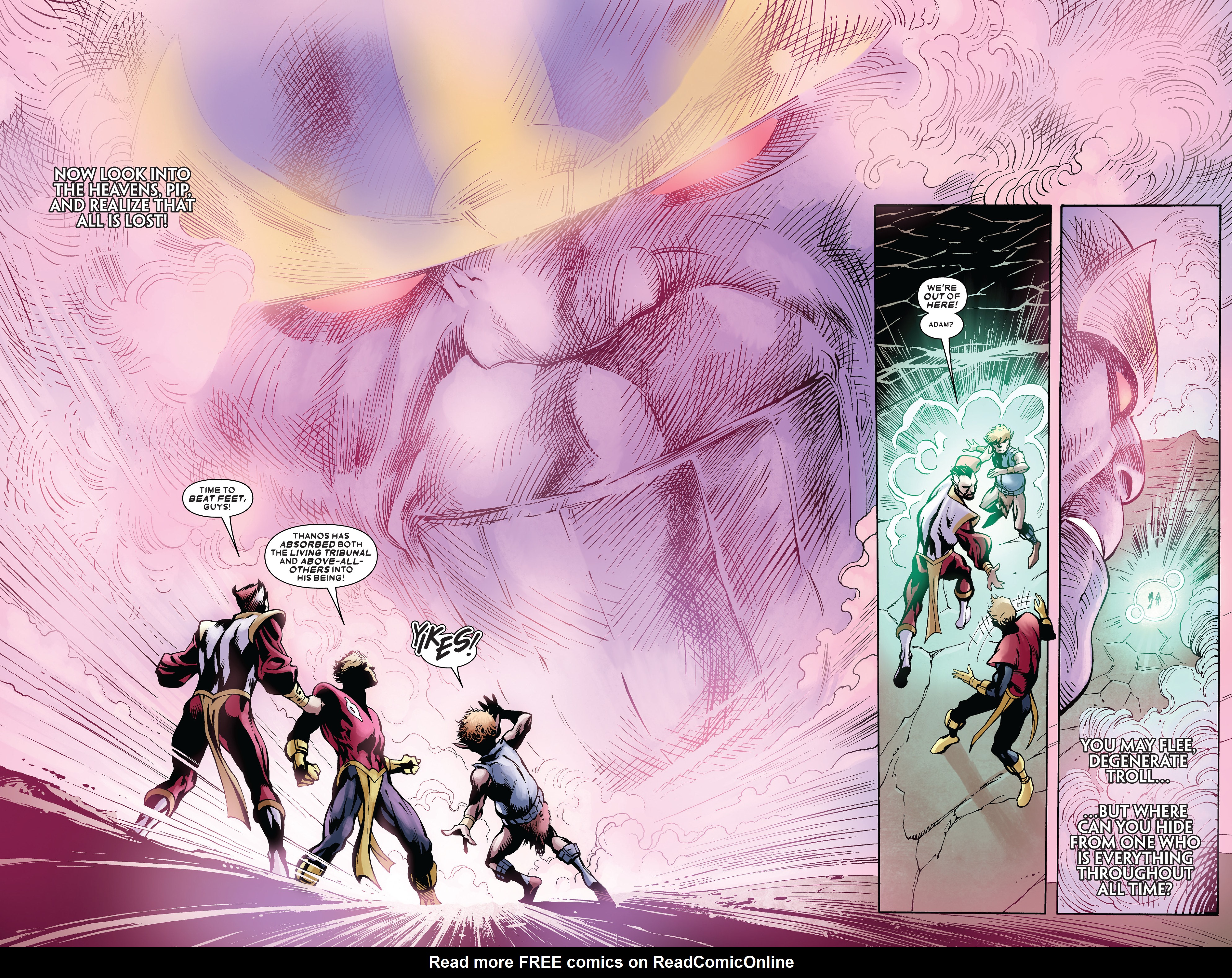Read online Thanos: The Infinity Ending comic -  Issue # TPB - 12