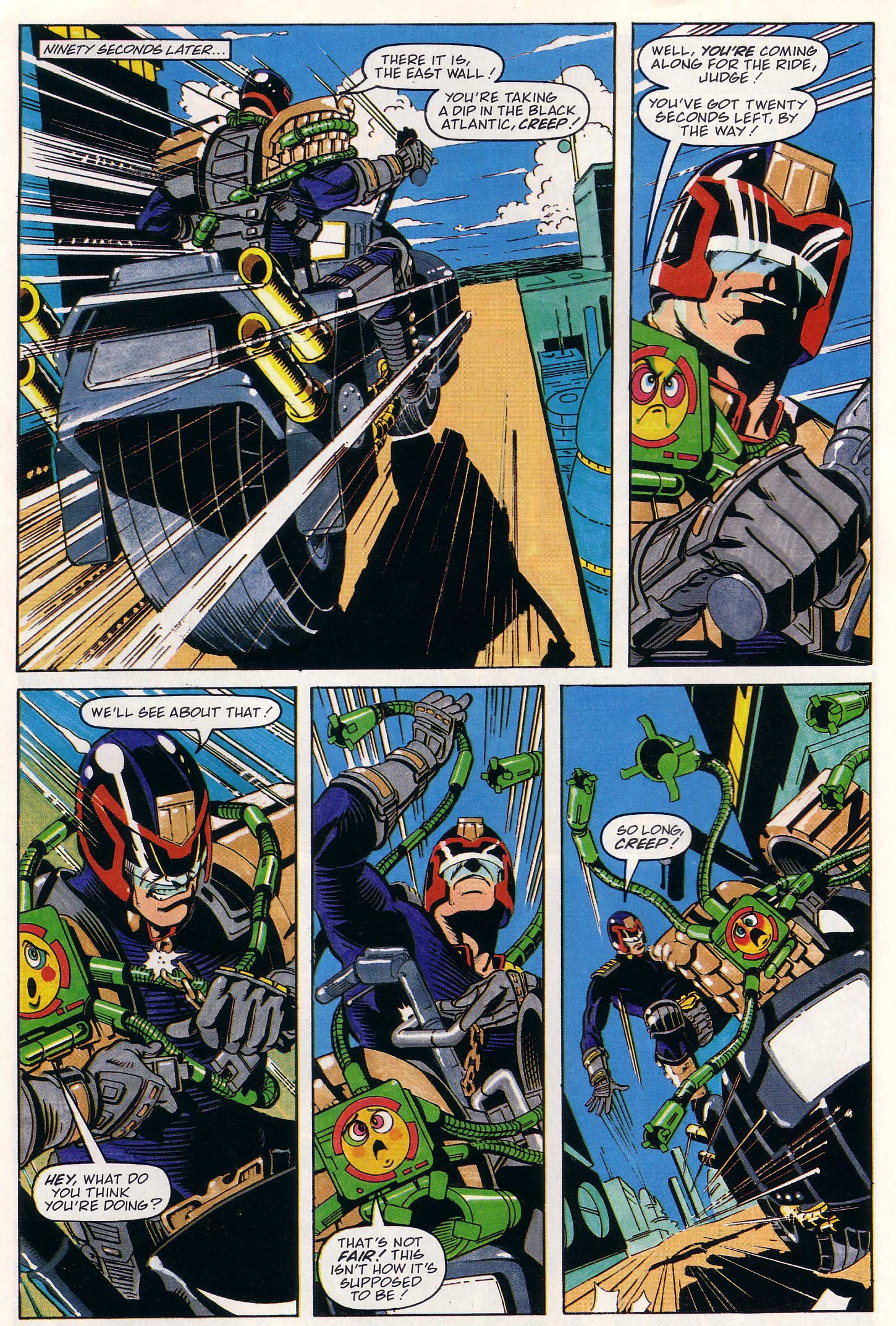 Read online Judge Dredd Lawman of the Future comic -  Issue #15 - 12