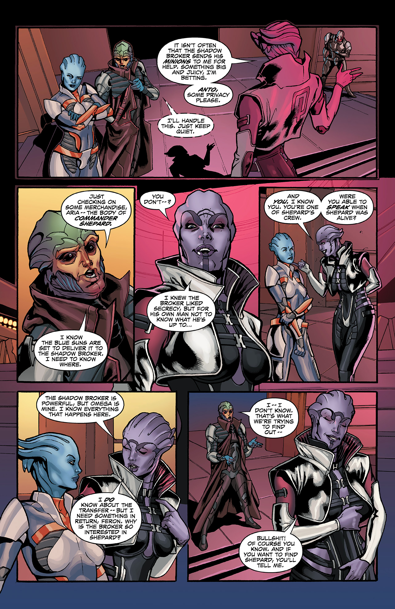 Read online Mass Effect: Redemption comic -  Issue #2 - 14