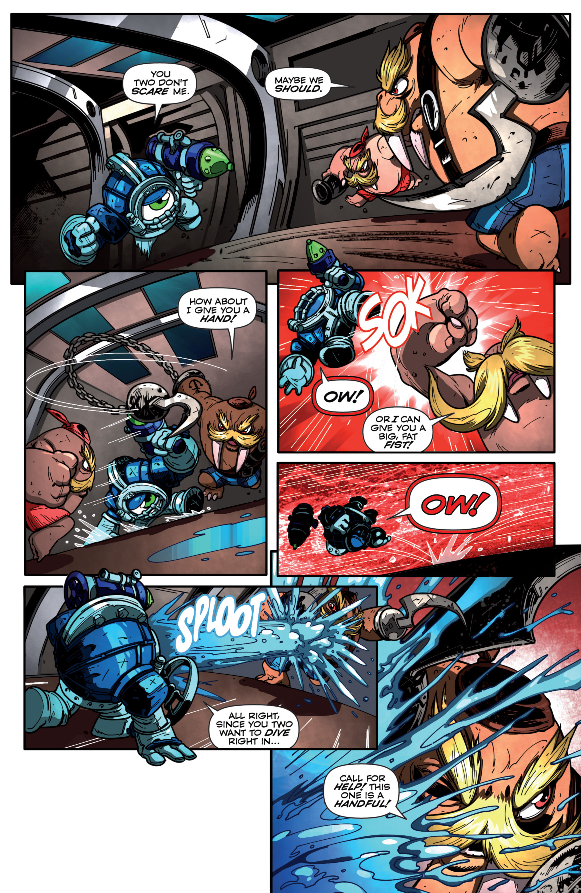 Read online Skylanders Superchargers comic -  Issue #5 - 13