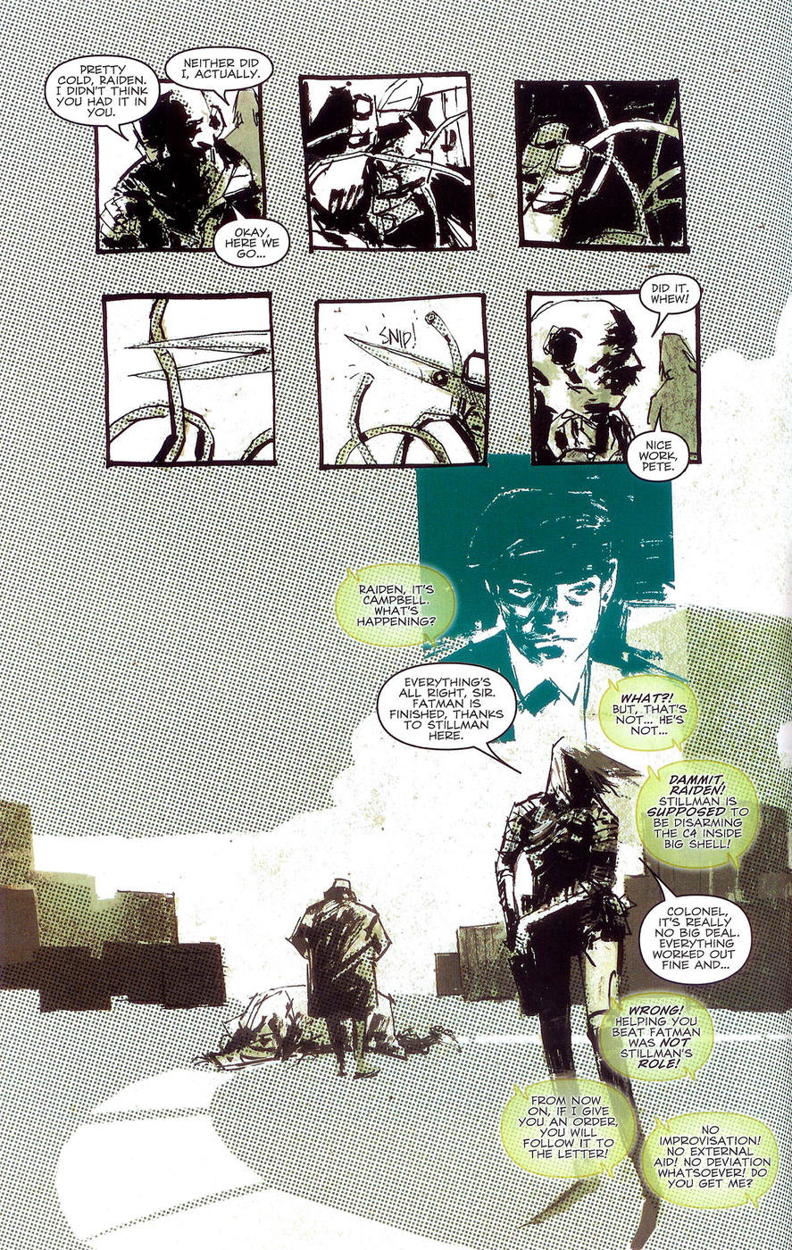 Read online Metal Gear Solid: Sons of Liberty comic -  Issue #4 - 11