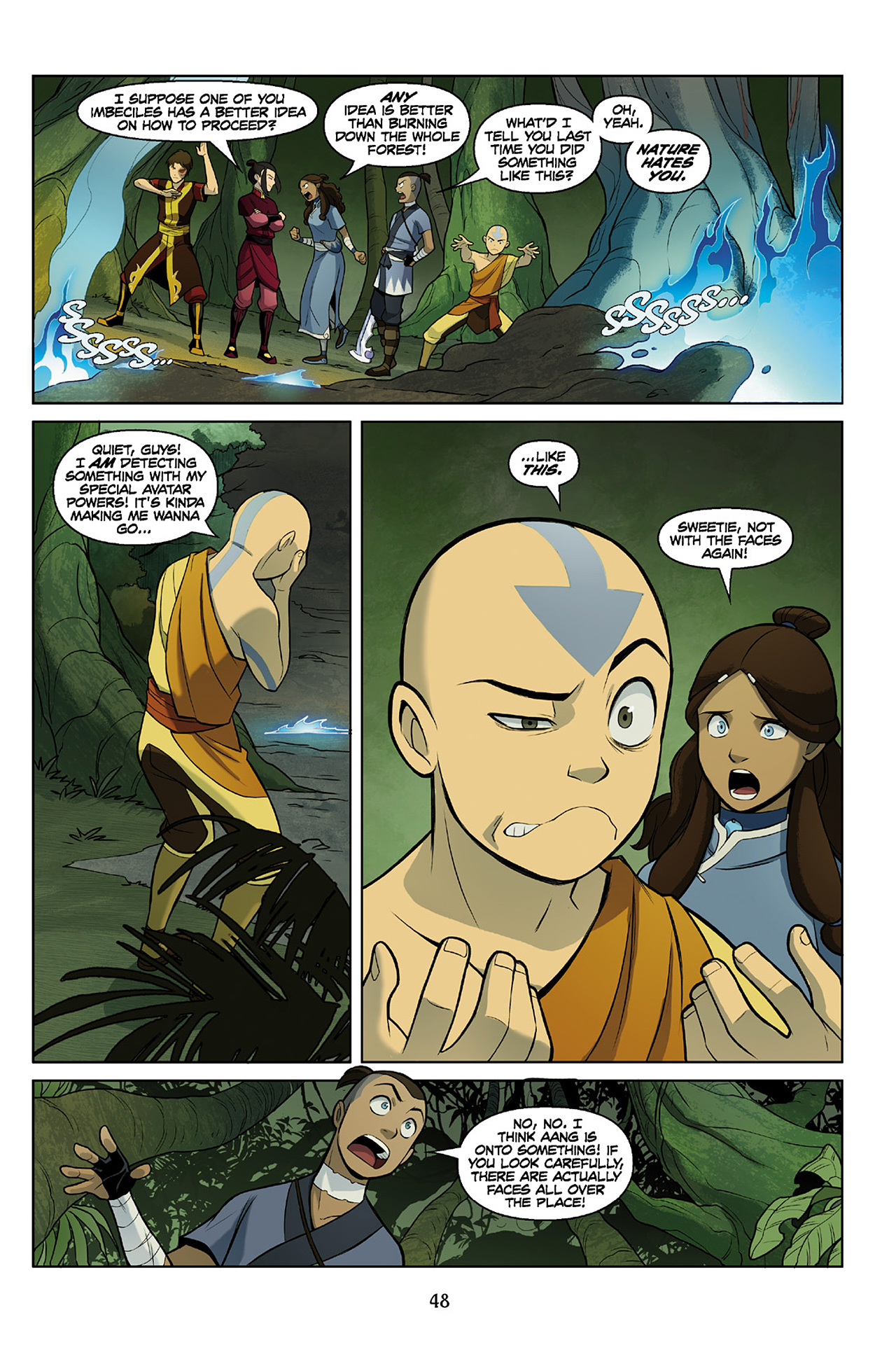 Read online Nickelodeon Avatar: The Last Airbender - The Search comic -  Issue # Part 2 - 49