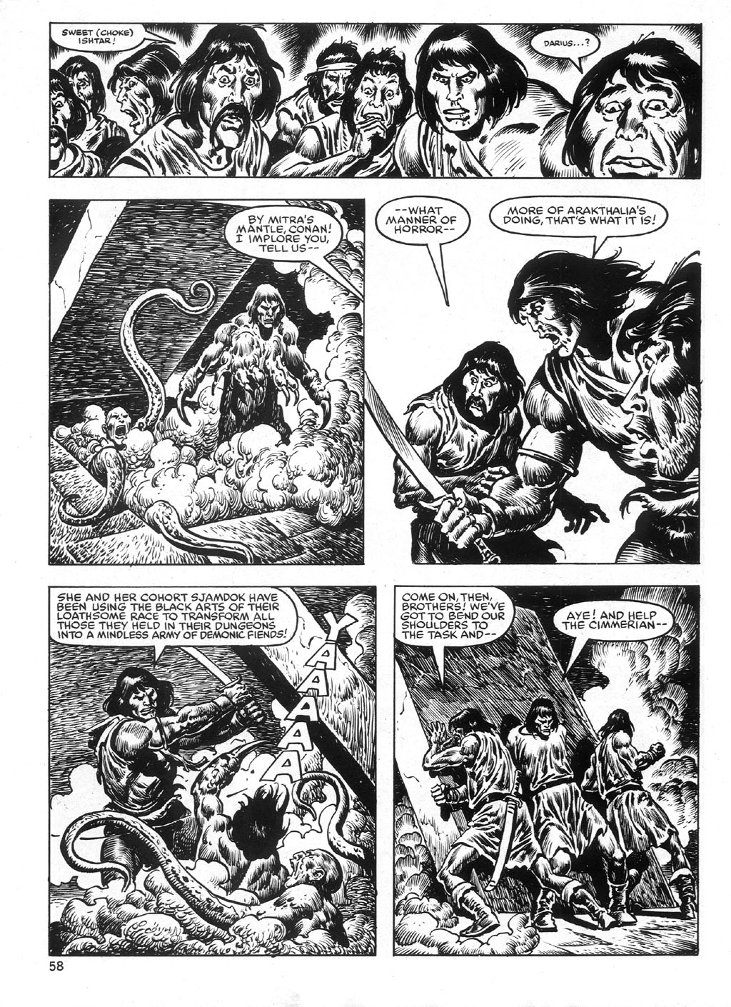 Read online The Savage Sword Of Conan comic -  Issue #99 - 57