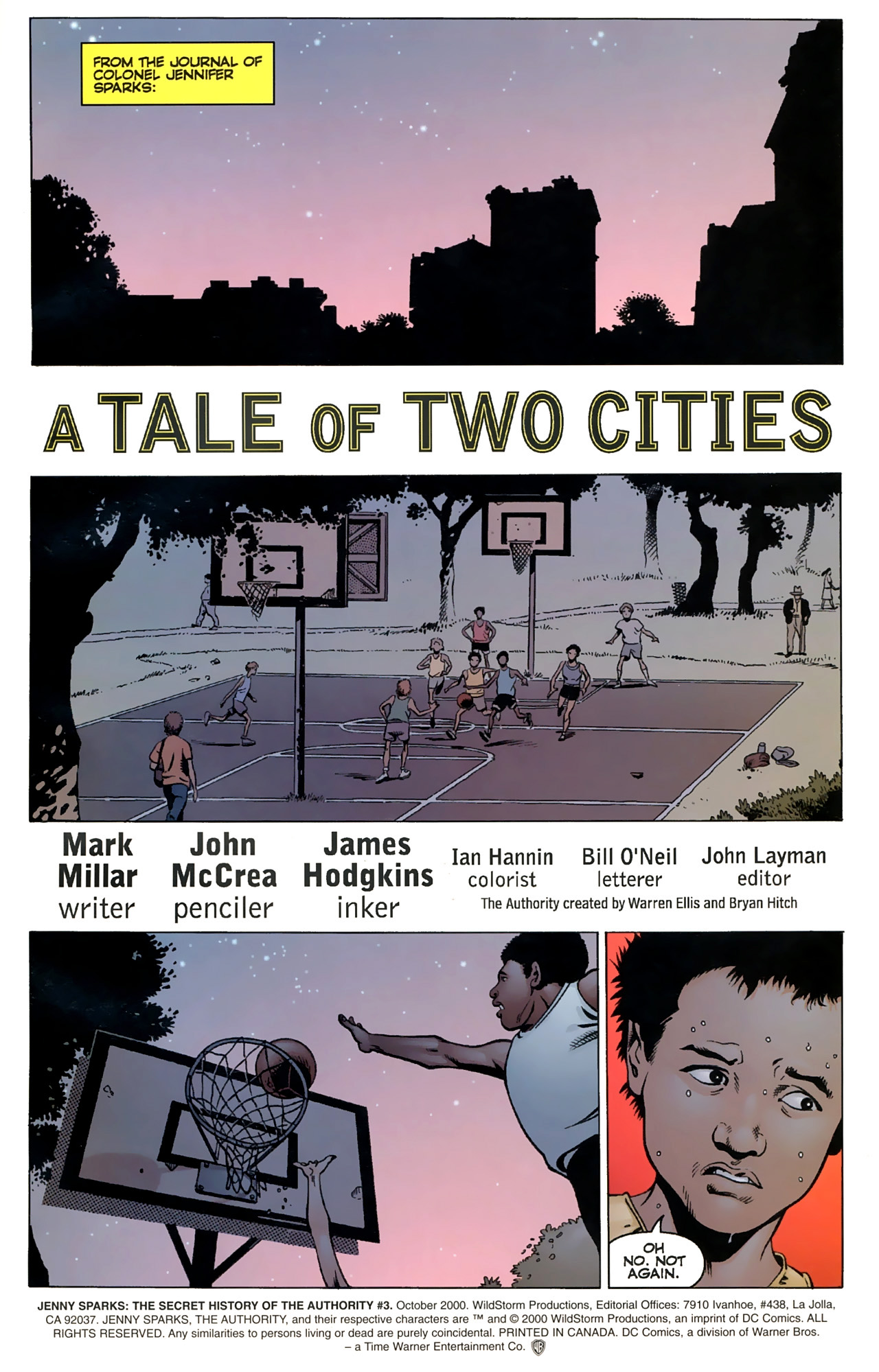 Read online Jenny Sparks: The Secret History of the Authority comic -  Issue #3 - 2