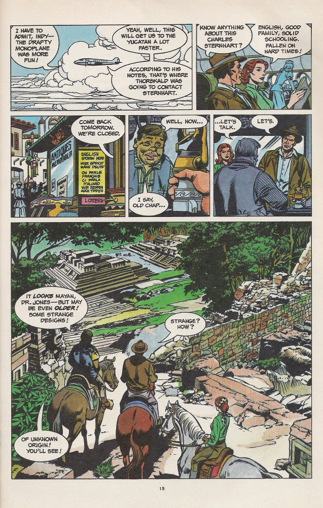 Read online Indiana Jones and the Fate of Atlantis comic -  Issue #2 - 17