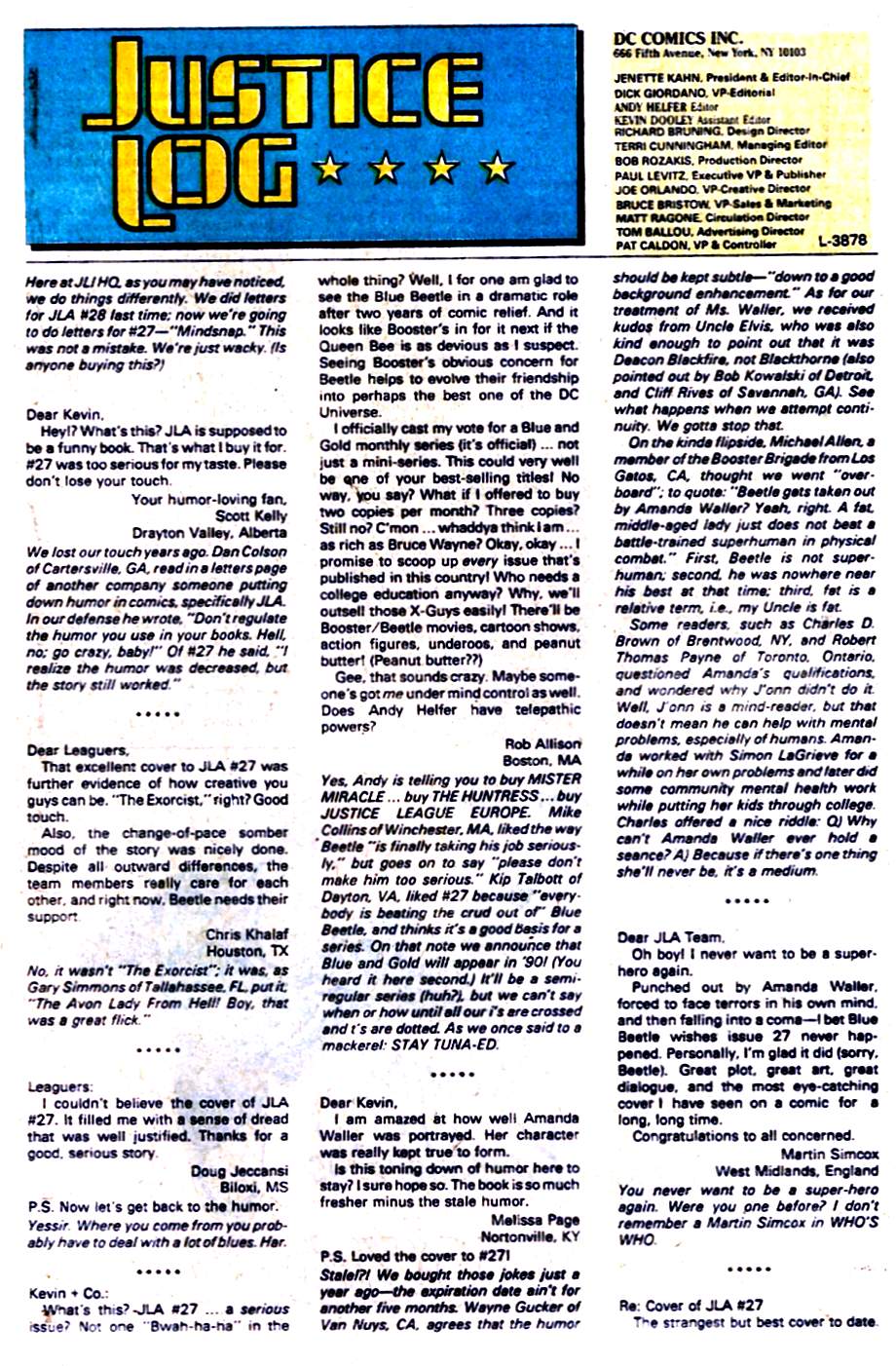 Read online Justice League America comic -  Issue #32 - 24