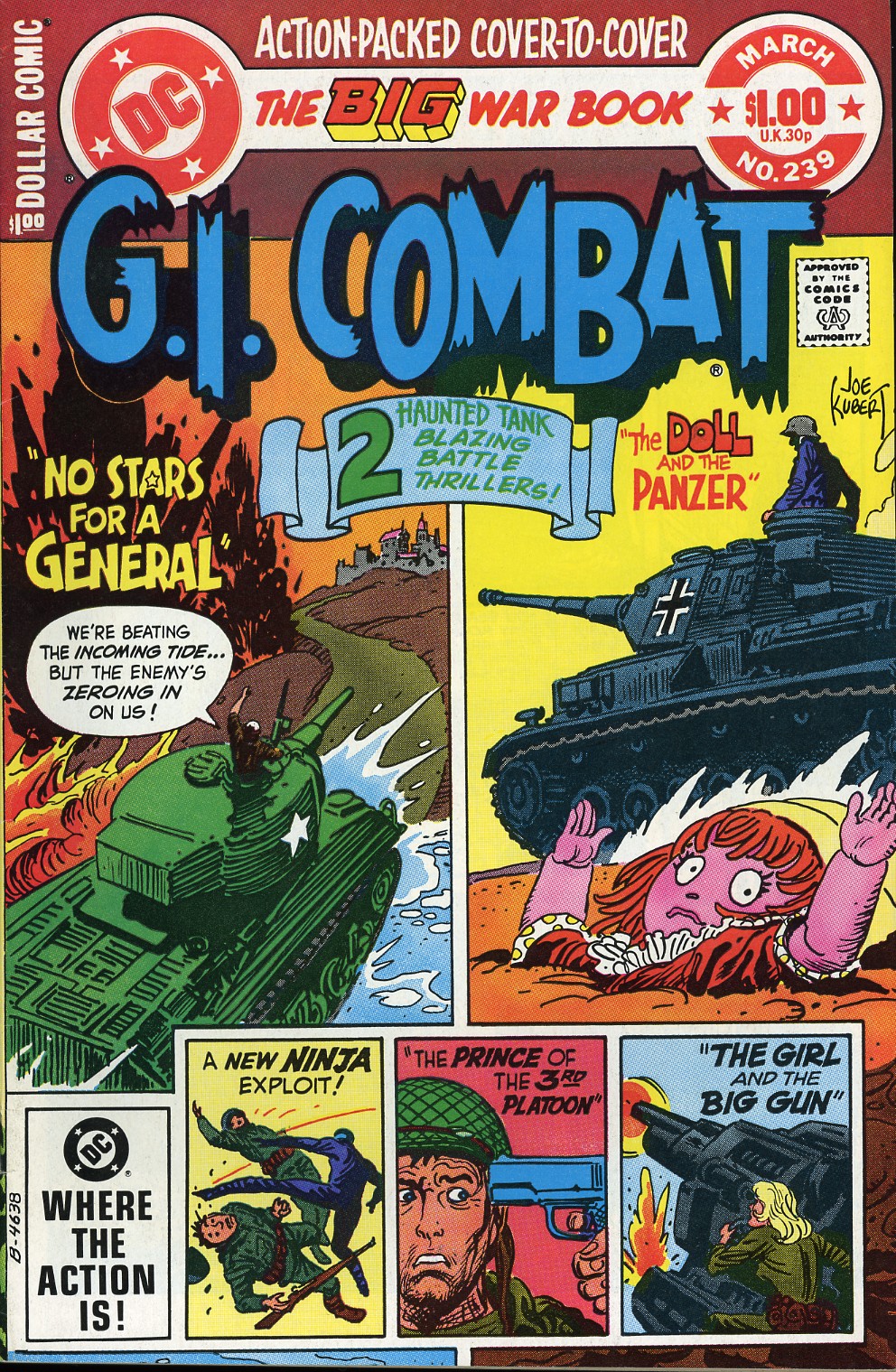 Read online G.I. Combat (1952) comic -  Issue #239 - 1