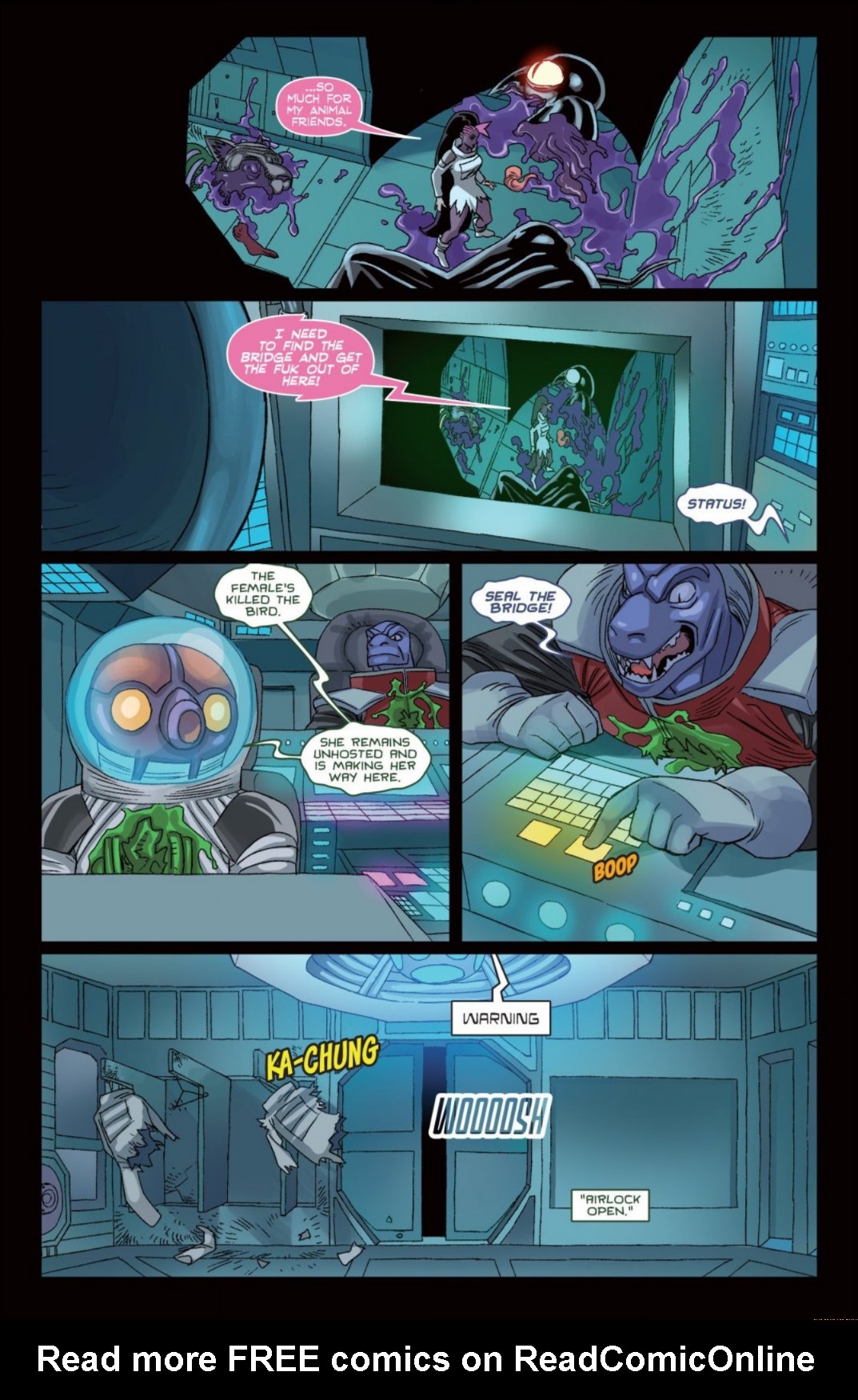 Read online Amalgama: Space Zombie comic -  Issue #4 - 9