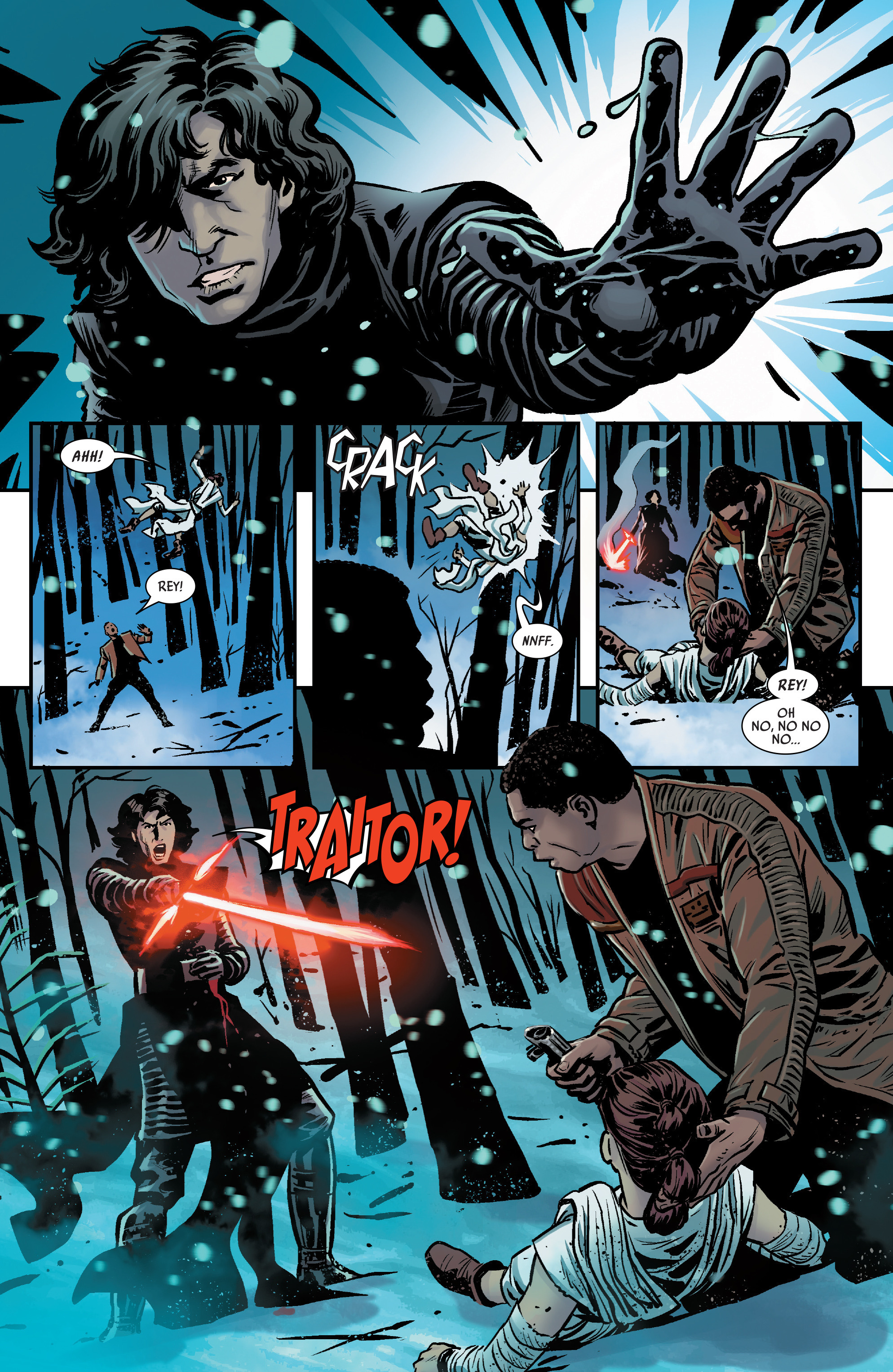 Read online Star Wars: The Force Awakens Adaptation comic -  Issue #6 - 7