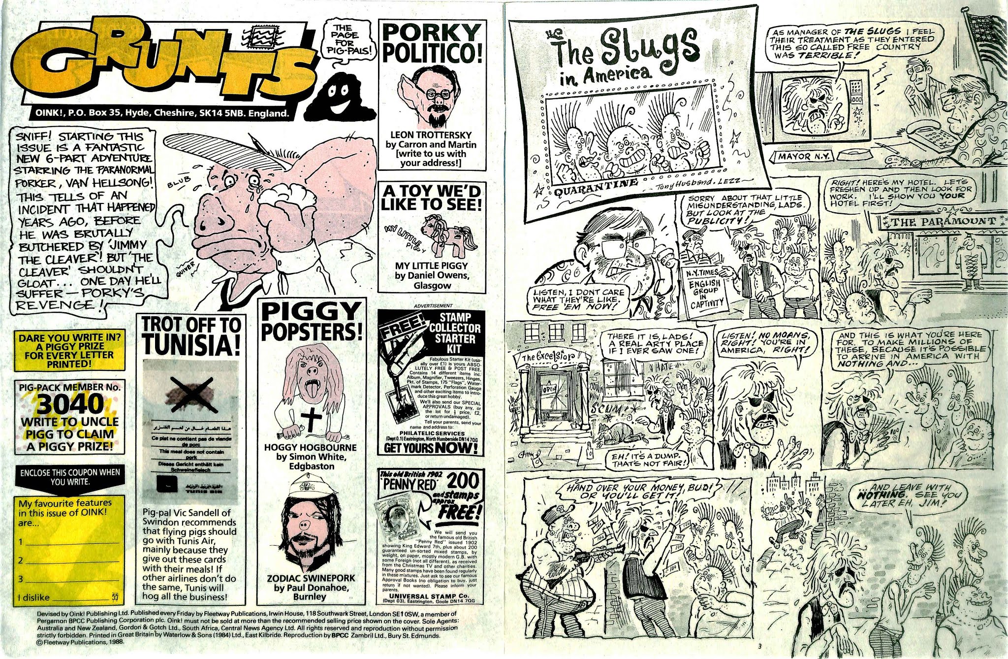 Read online Oink! comic -  Issue #55 - 2