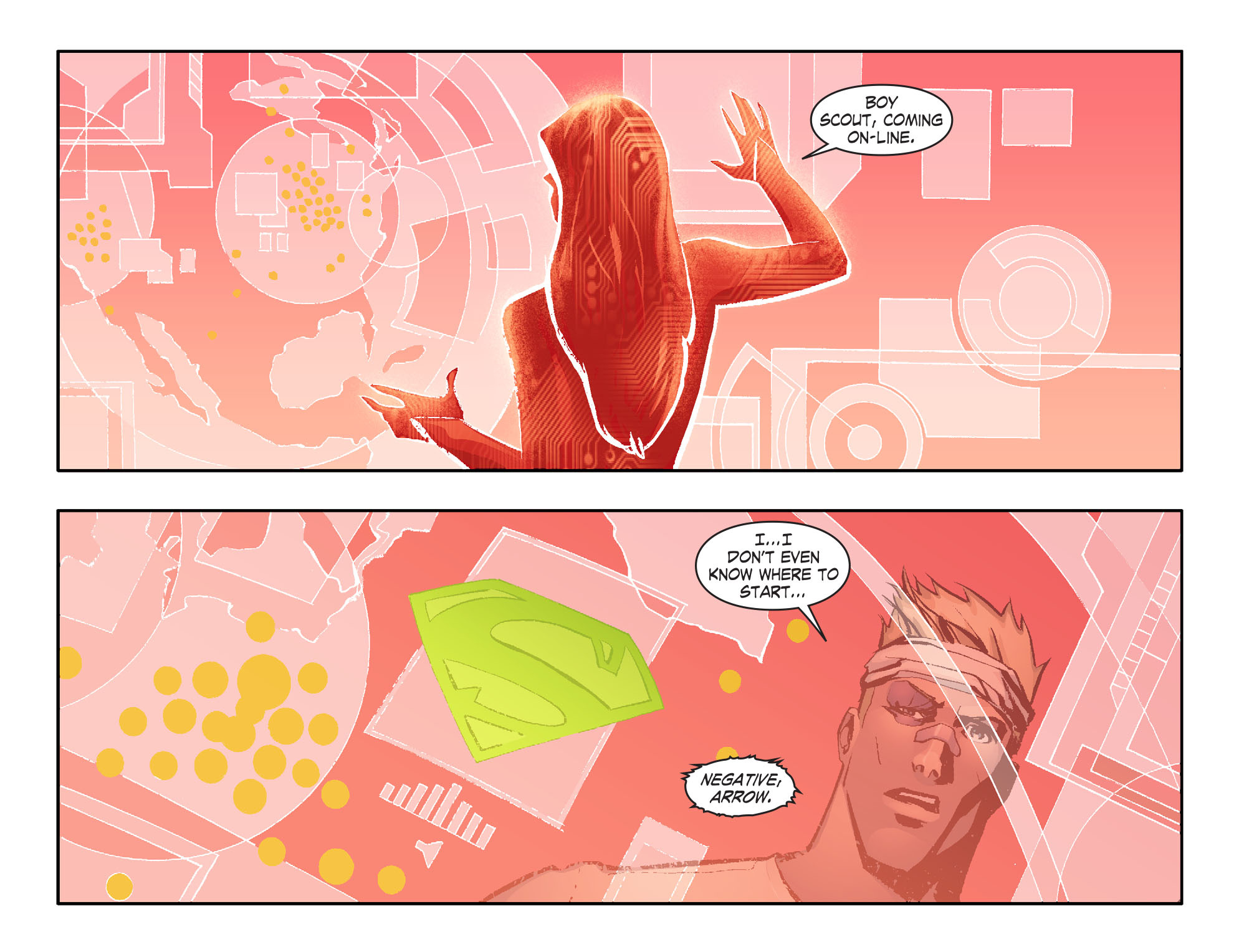 Read online Smallville: Lantern [I] comic -  Issue #9 - 10