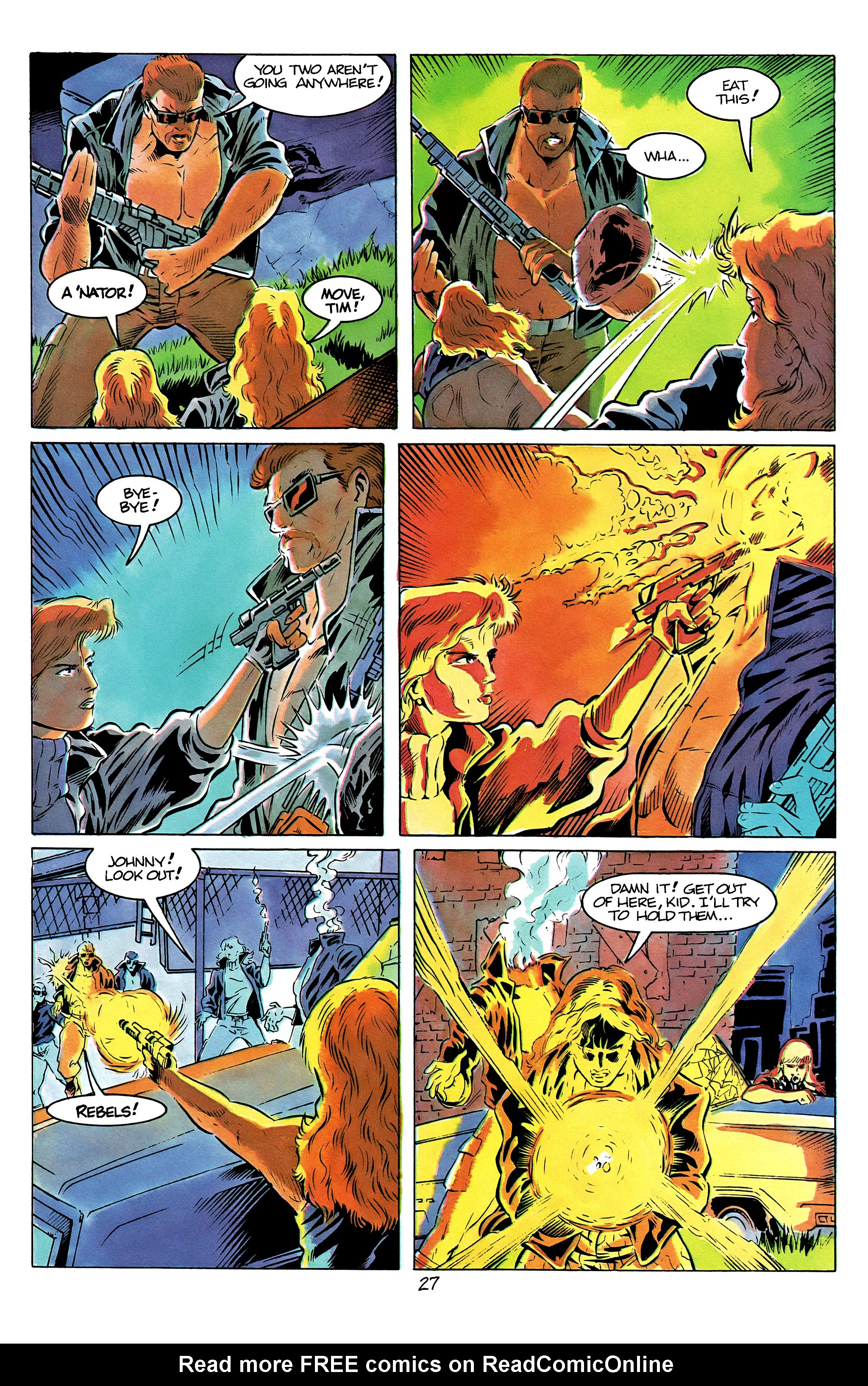 Read online The Terminator (1988) comic -  Issue #12 - 32