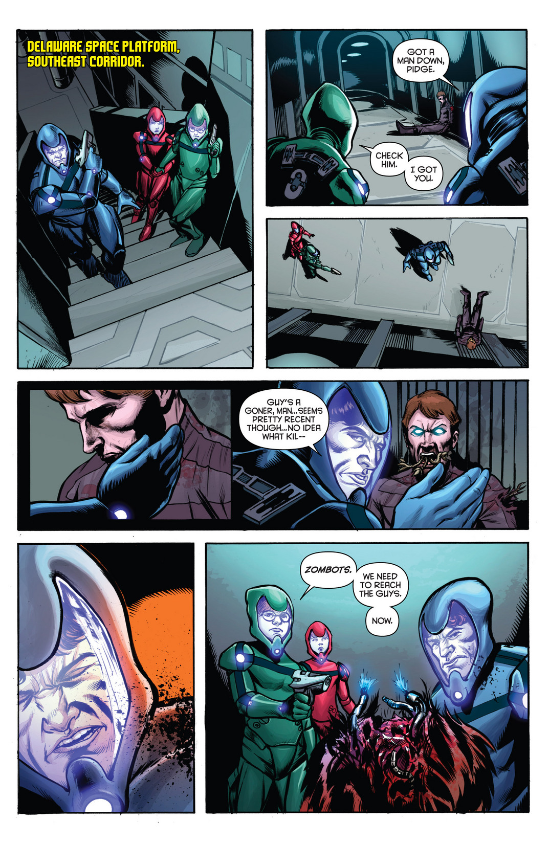Read online Voltron: Year One comic -  Issue #6 - 7