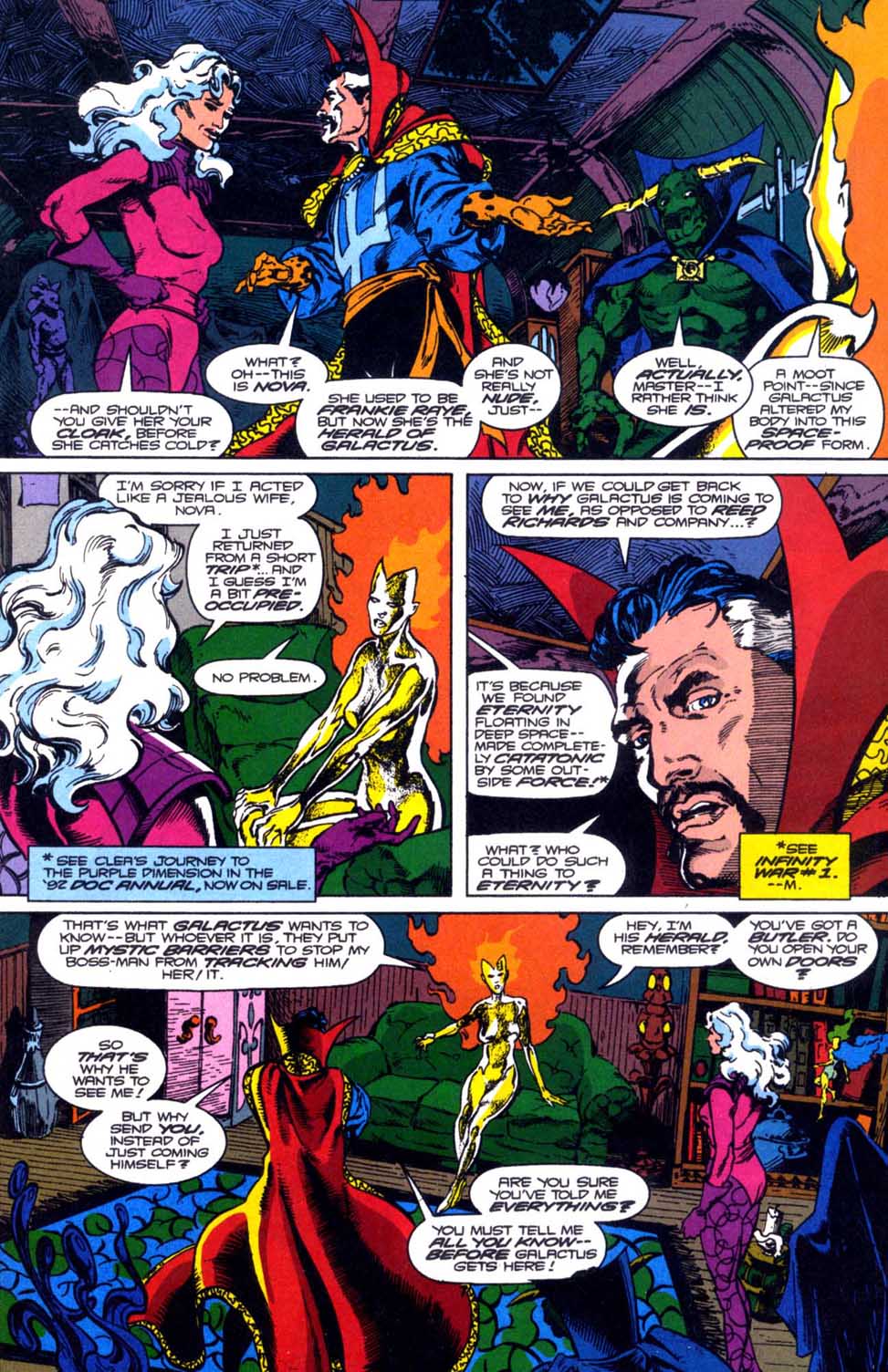 Read online Doctor Strange: Sorcerer Supreme comic -  Issue #42 - 7