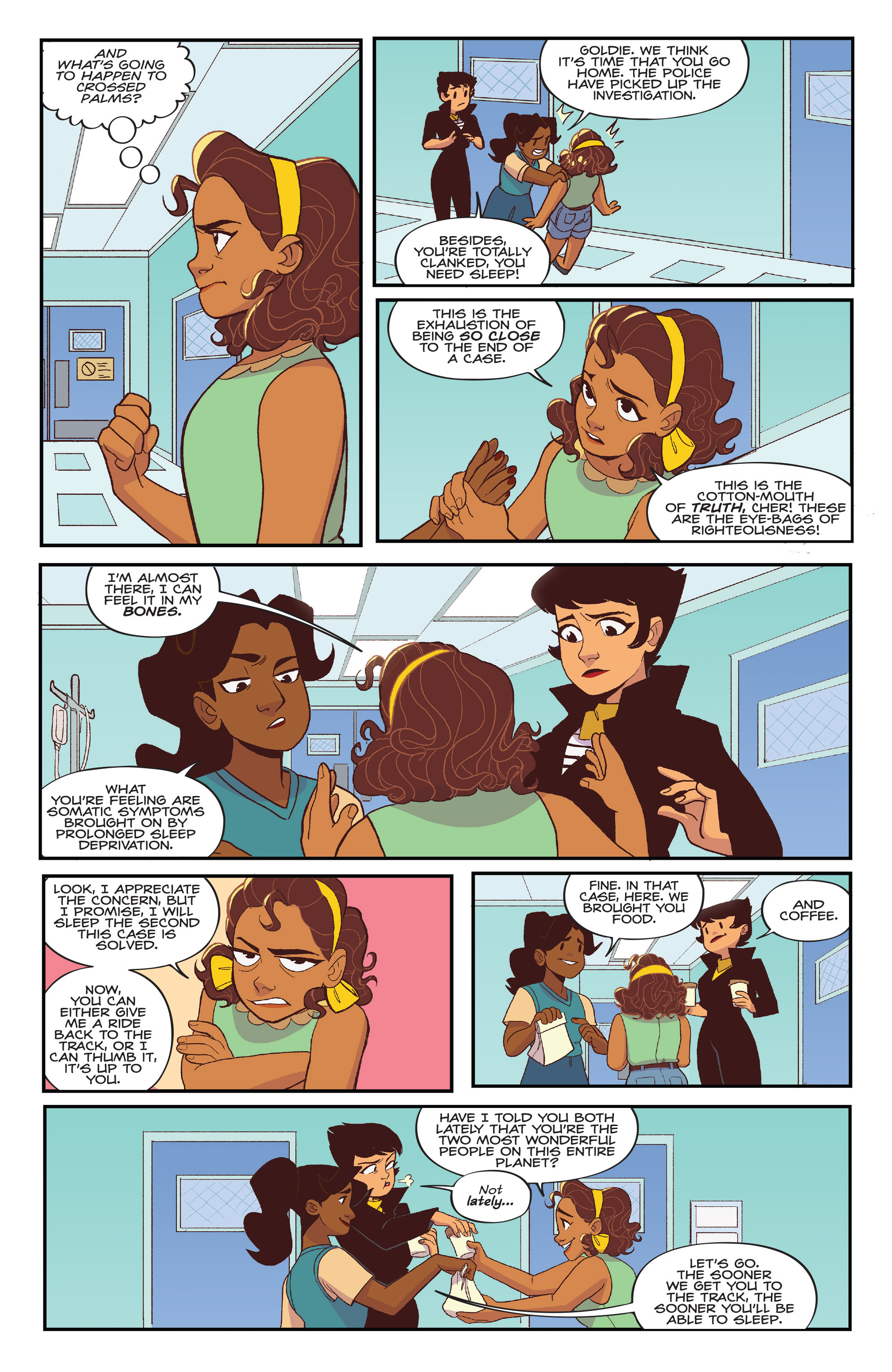Read online Goldie Vance comic -  Issue #12 - 13