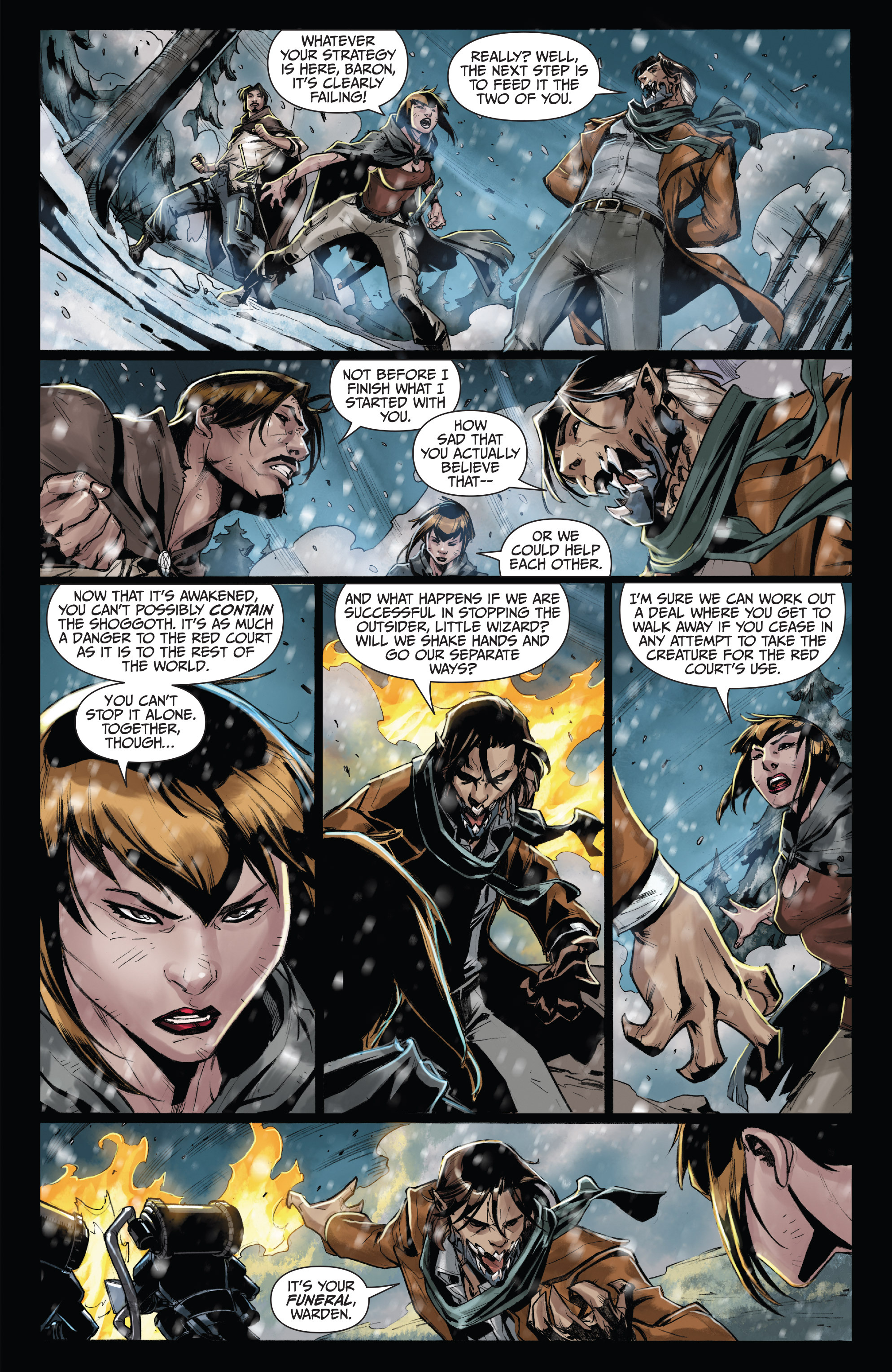 Read online Jim Butcher's The Dresden Files: War Cry comic -  Issue #5 - 9