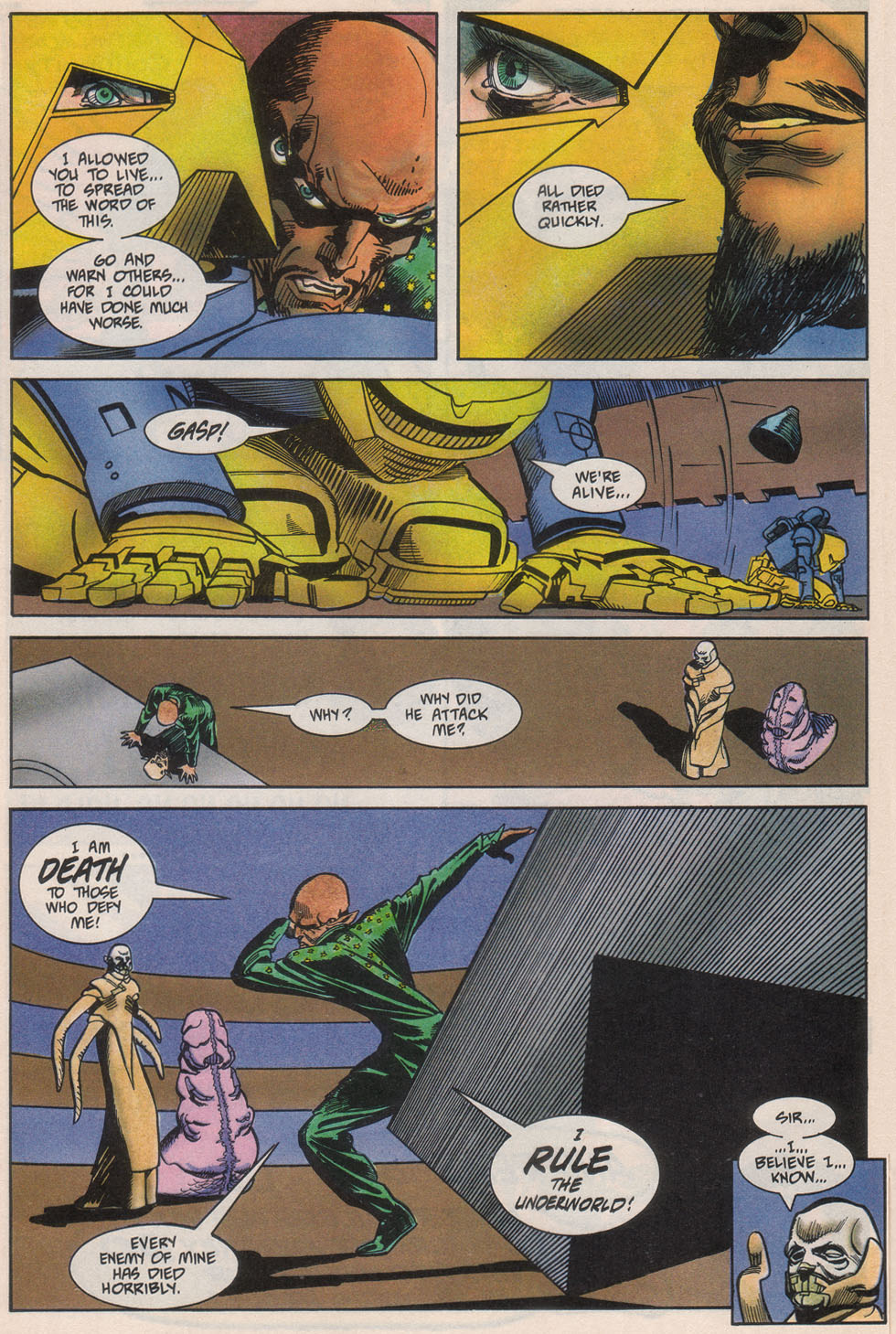 Read online Armor comic -  Issue #11 - 16