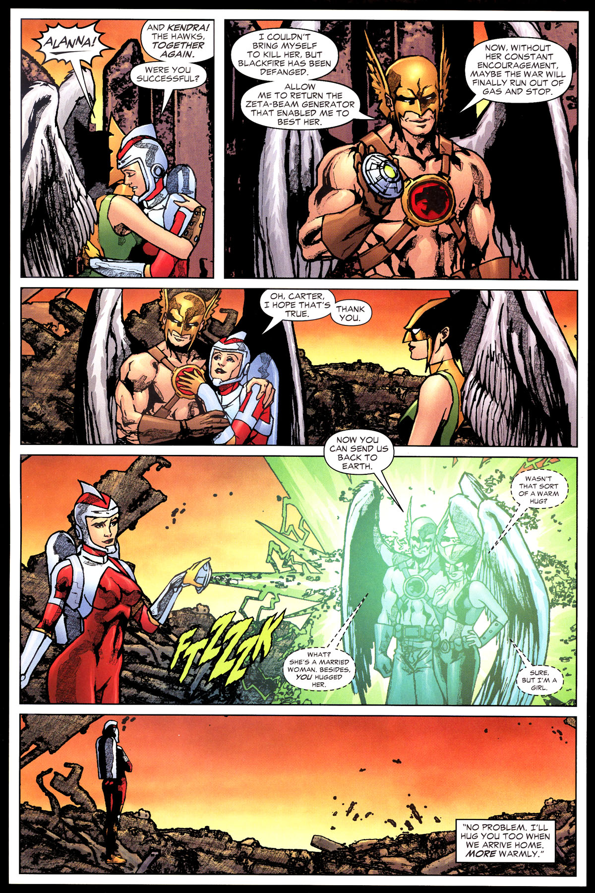 Read online Hawkgirl comic -  Issue #60 - 7