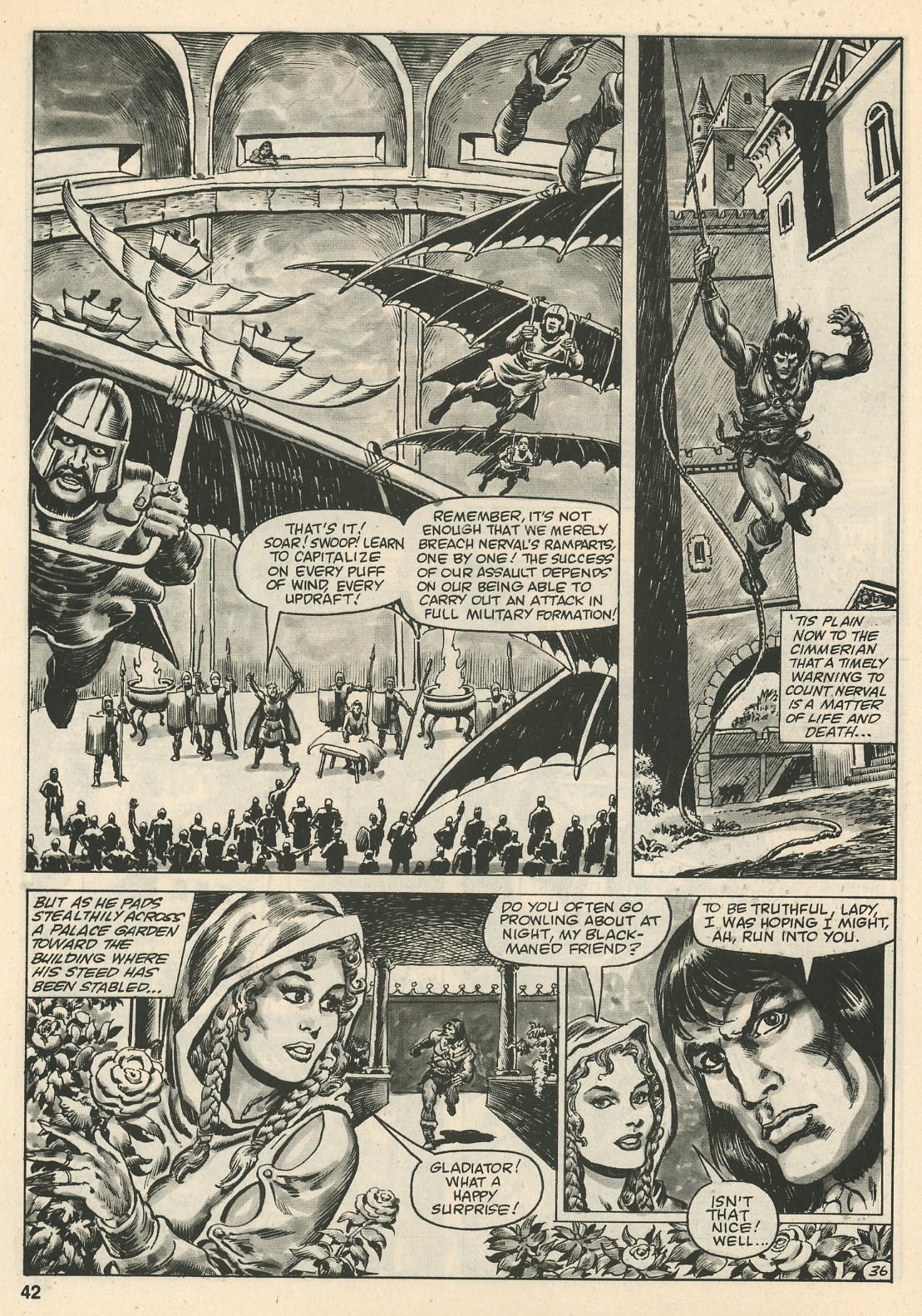 Read online The Savage Sword Of Conan comic -  Issue #108 - 42