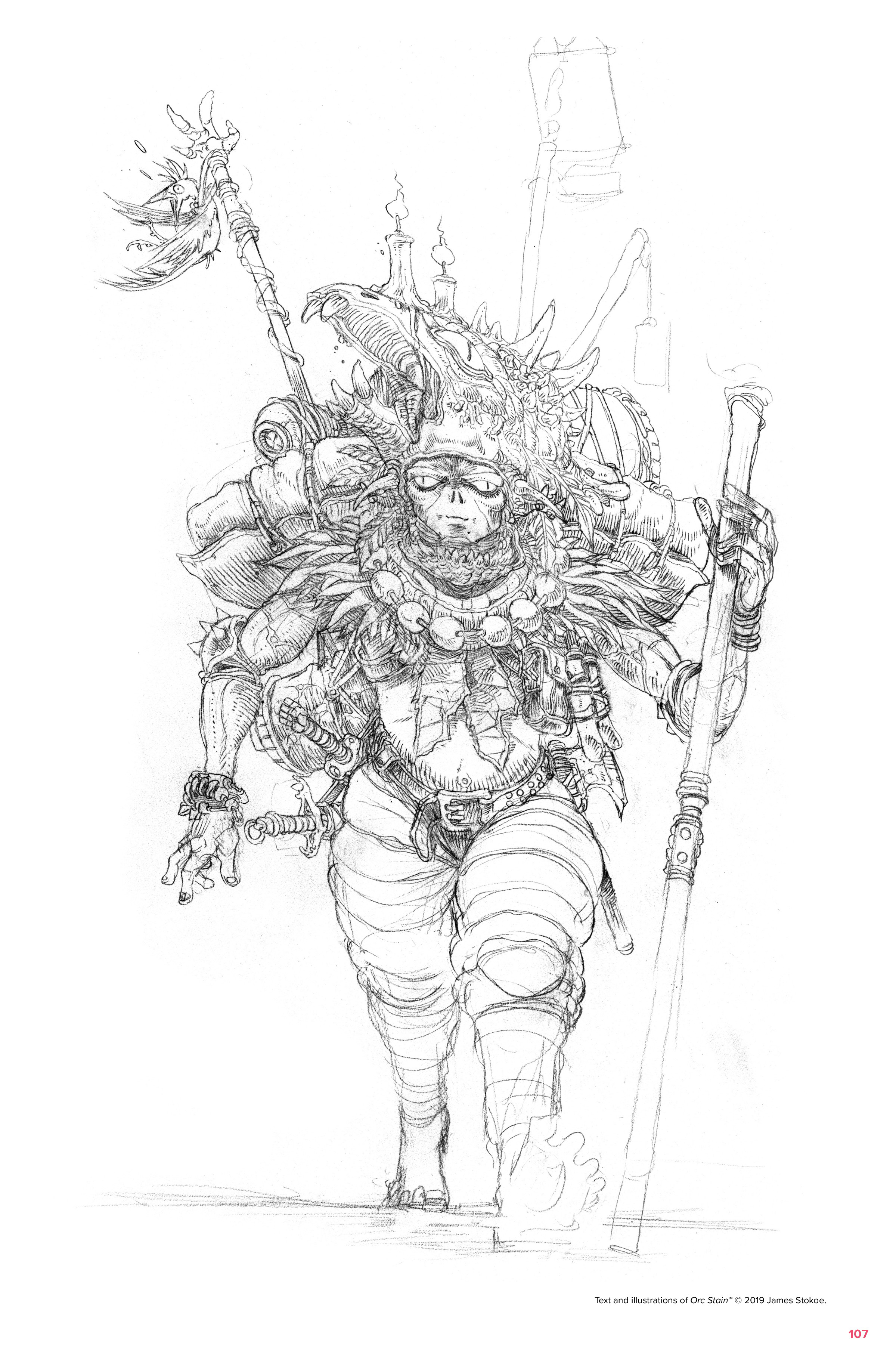 Read online Grunt: The Art and Unpublished Comics of James Stokoe comic -  Issue # TPB (Part 1) - 93