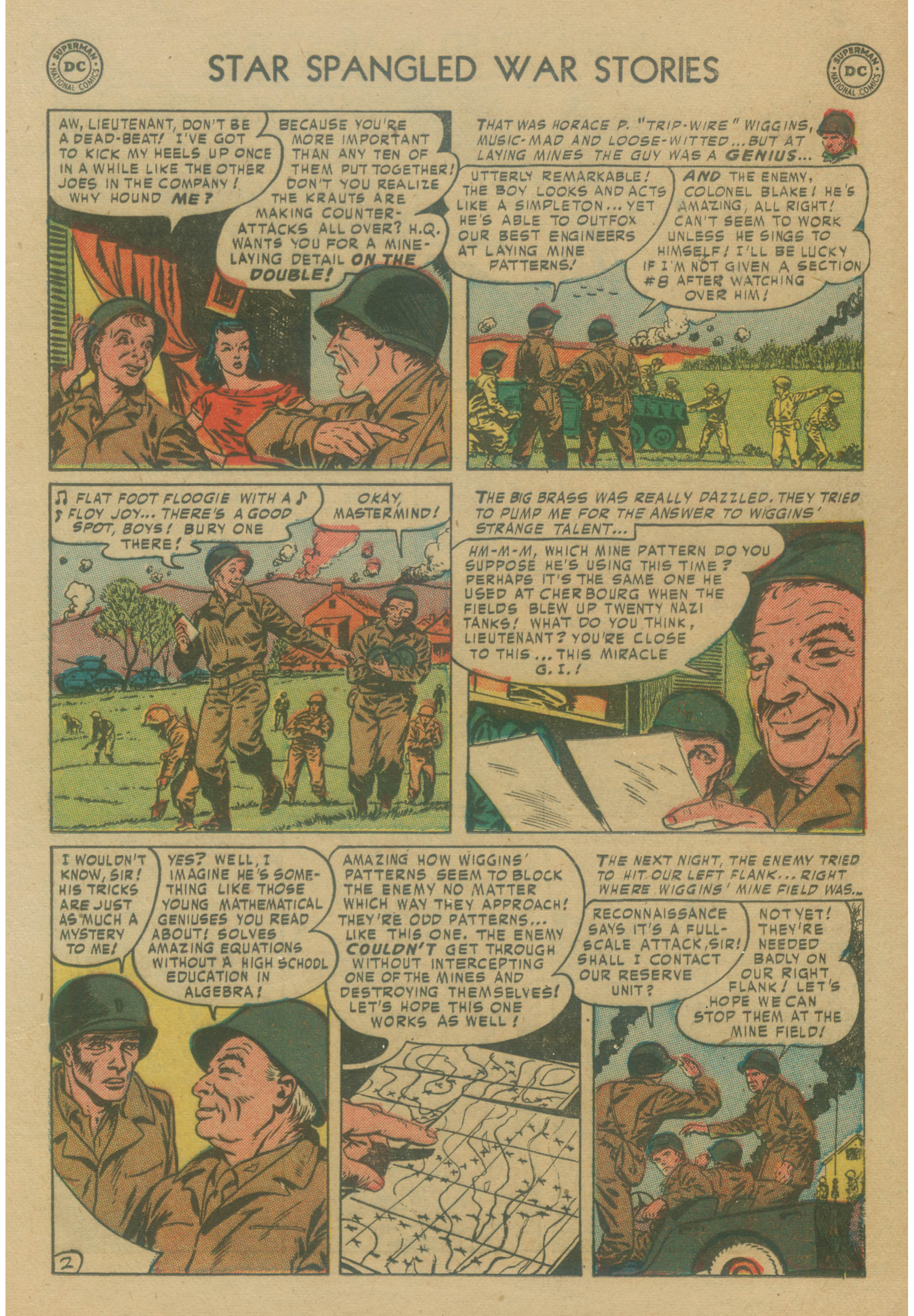 Read online Star Spangled War Stories (1952) comic -  Issue #2a - 13