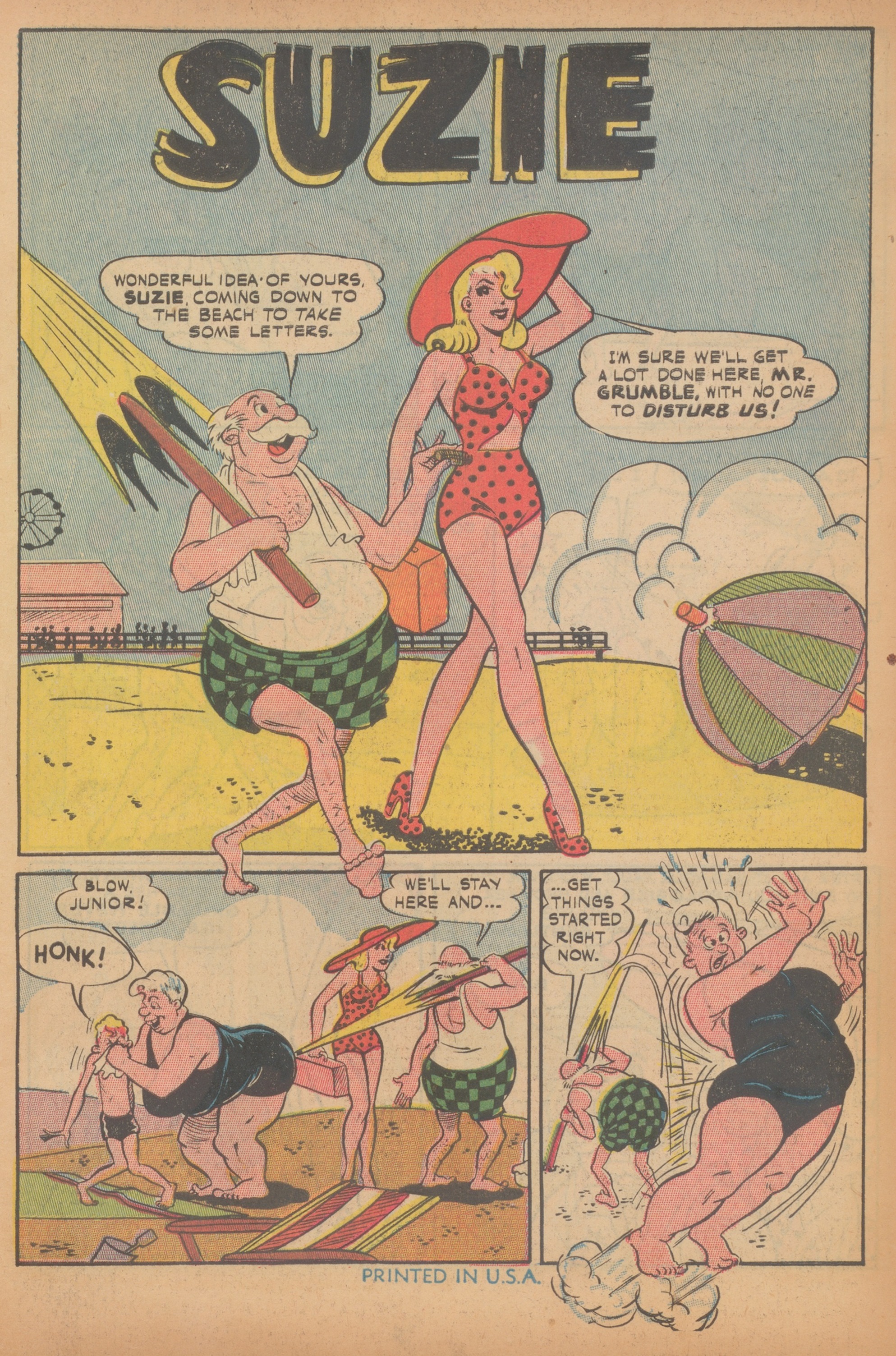 Read online Suzie Comics comic -  Issue #63 - 3
