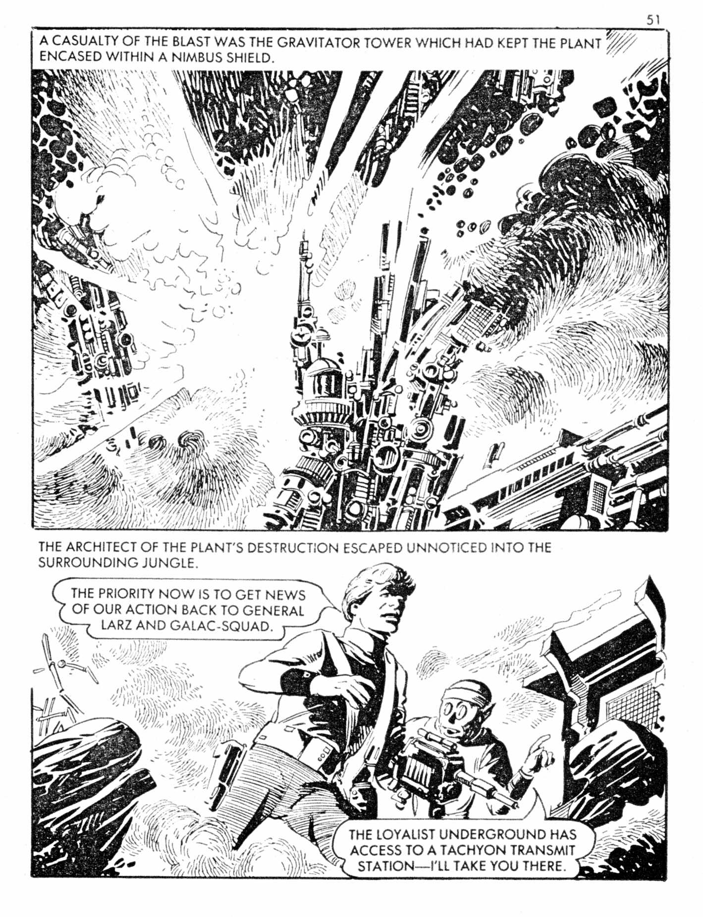 Read online Starblazer comic -  Issue #146 - 51