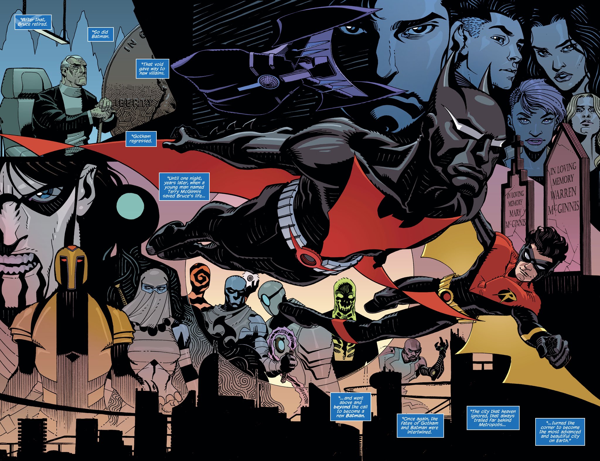 Read online Batman Beyond (2016) comic -  Issue #25 - 26