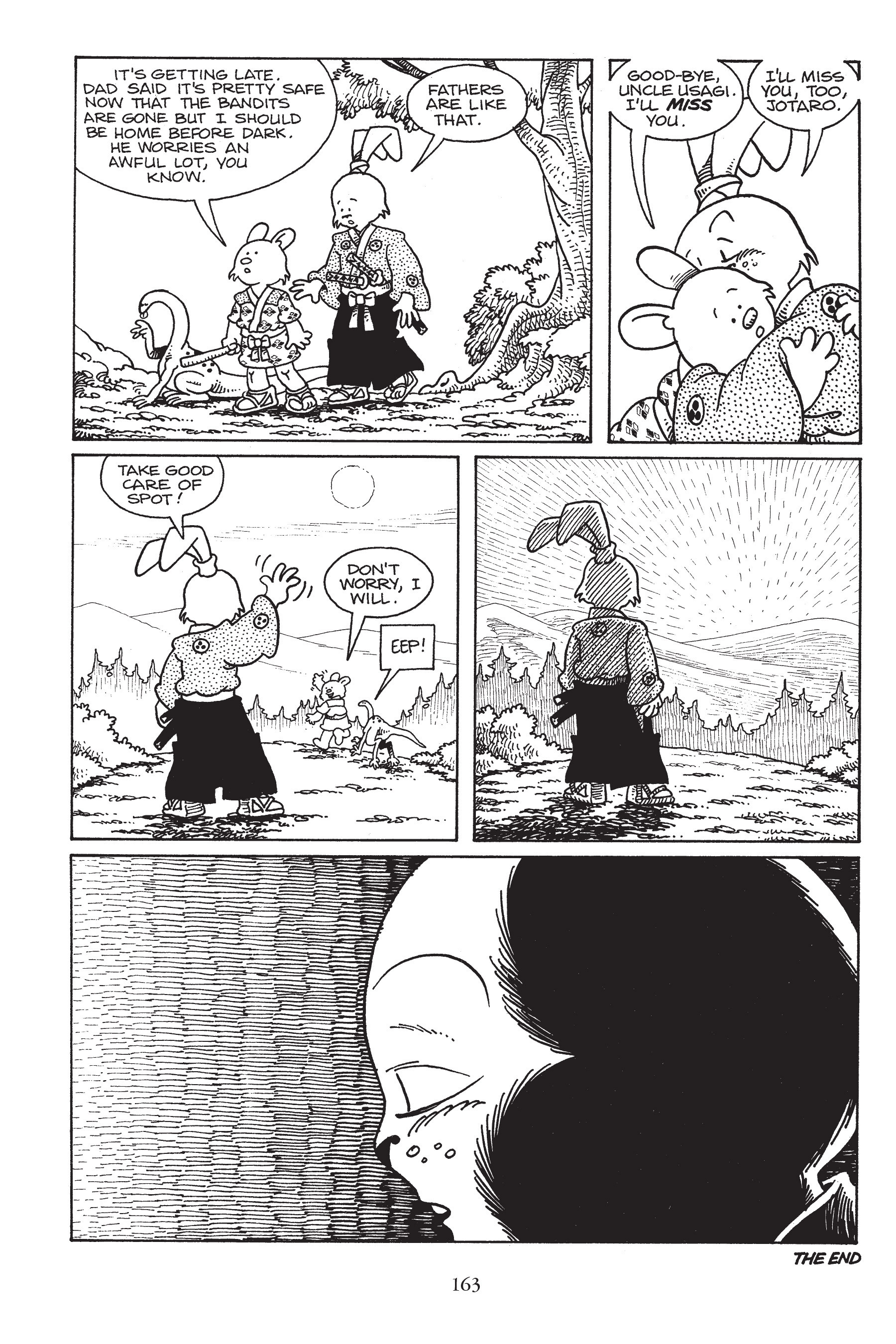 Read online Usagi Yojimbo (1987) comic -  Issue # _TPB 6 - 162
