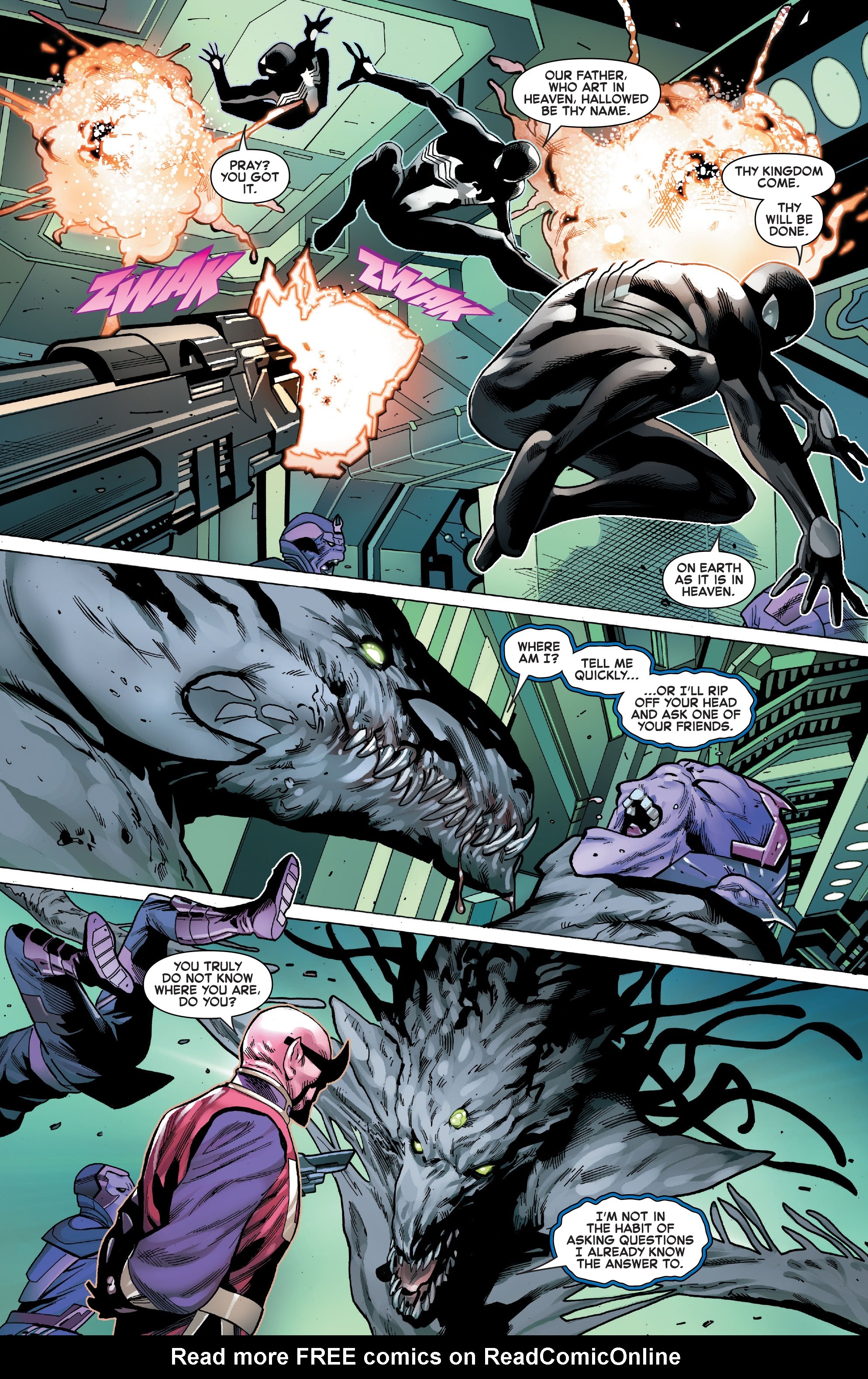 Read online Symbiote Spider-Man: Crossroads comic -  Issue #4 - 5