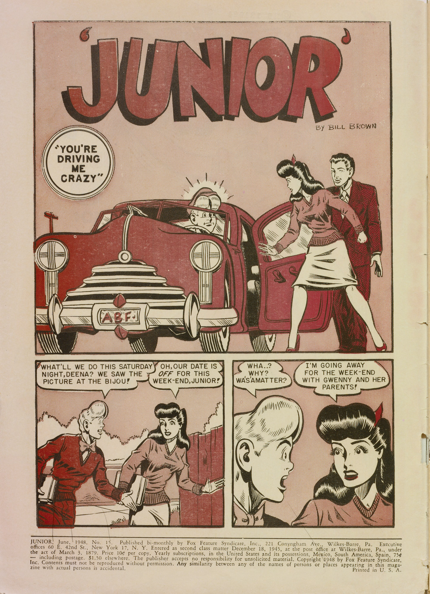 Read online Junior (1947) comic -  Issue #15 - 2