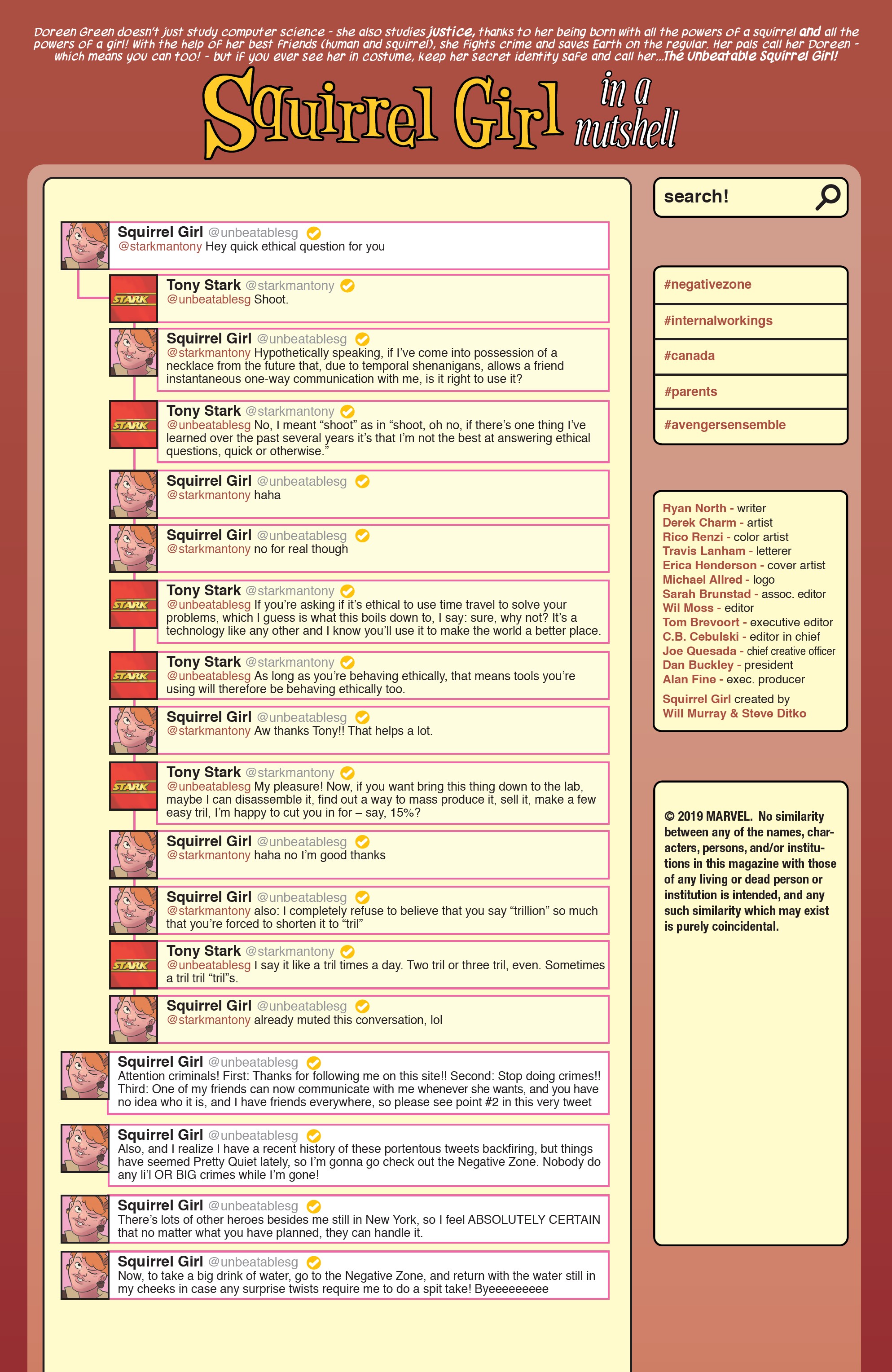 Read online The Unbeatable Squirrel Girl II comic -  Issue #43 - 2