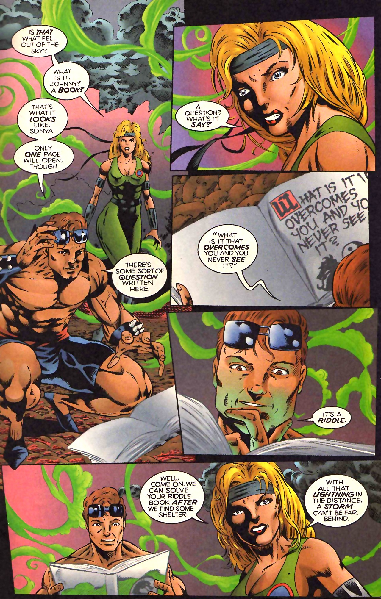 Read online Mortal Kombat (1994) comic -  Issue #5 - 9