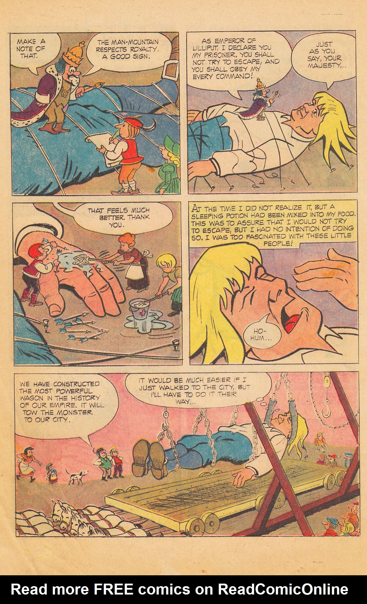 Read online Gulliver's Travels comic -  Issue # Full - 8