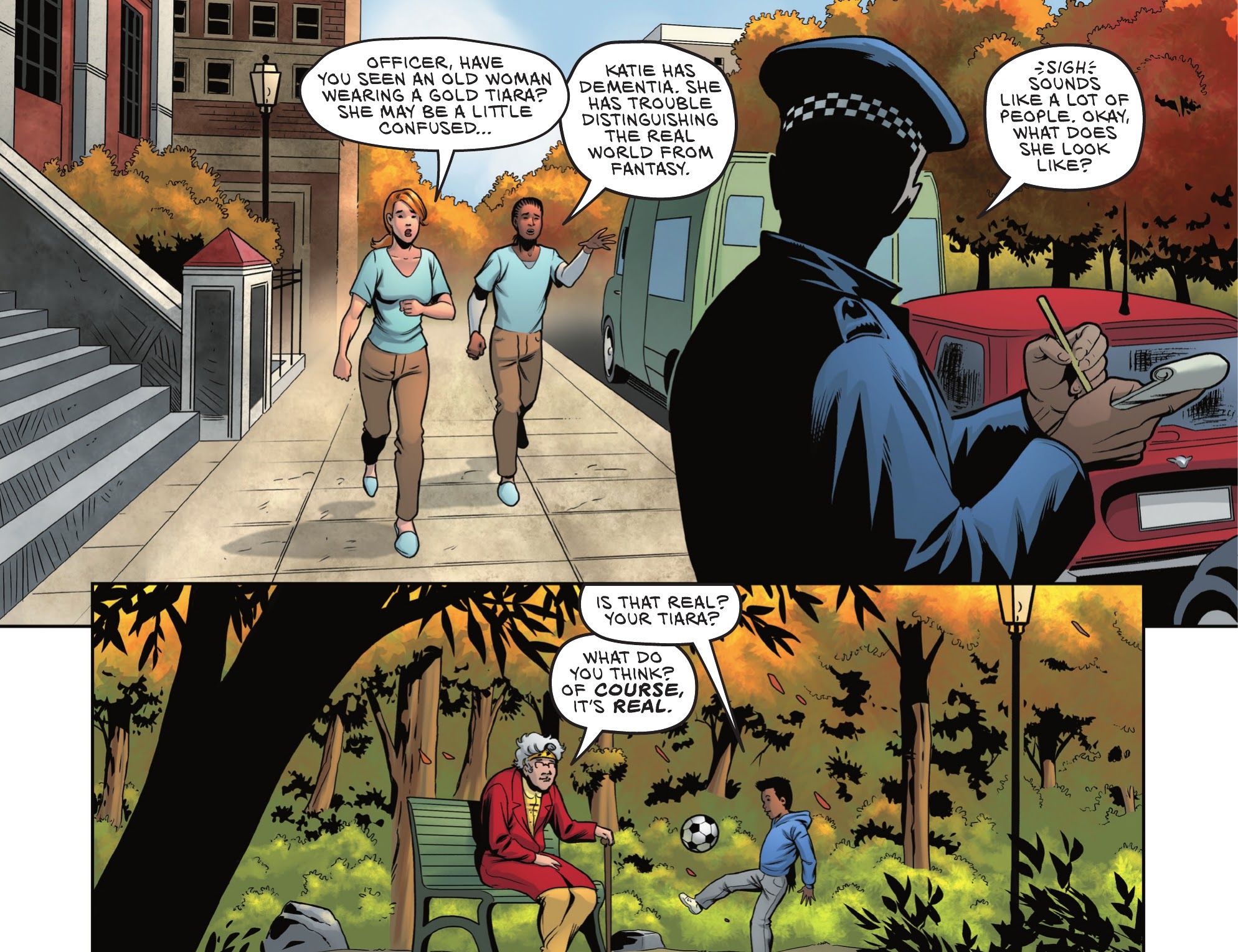 Read online Sensational Wonder Woman comic -  Issue #9 - 9