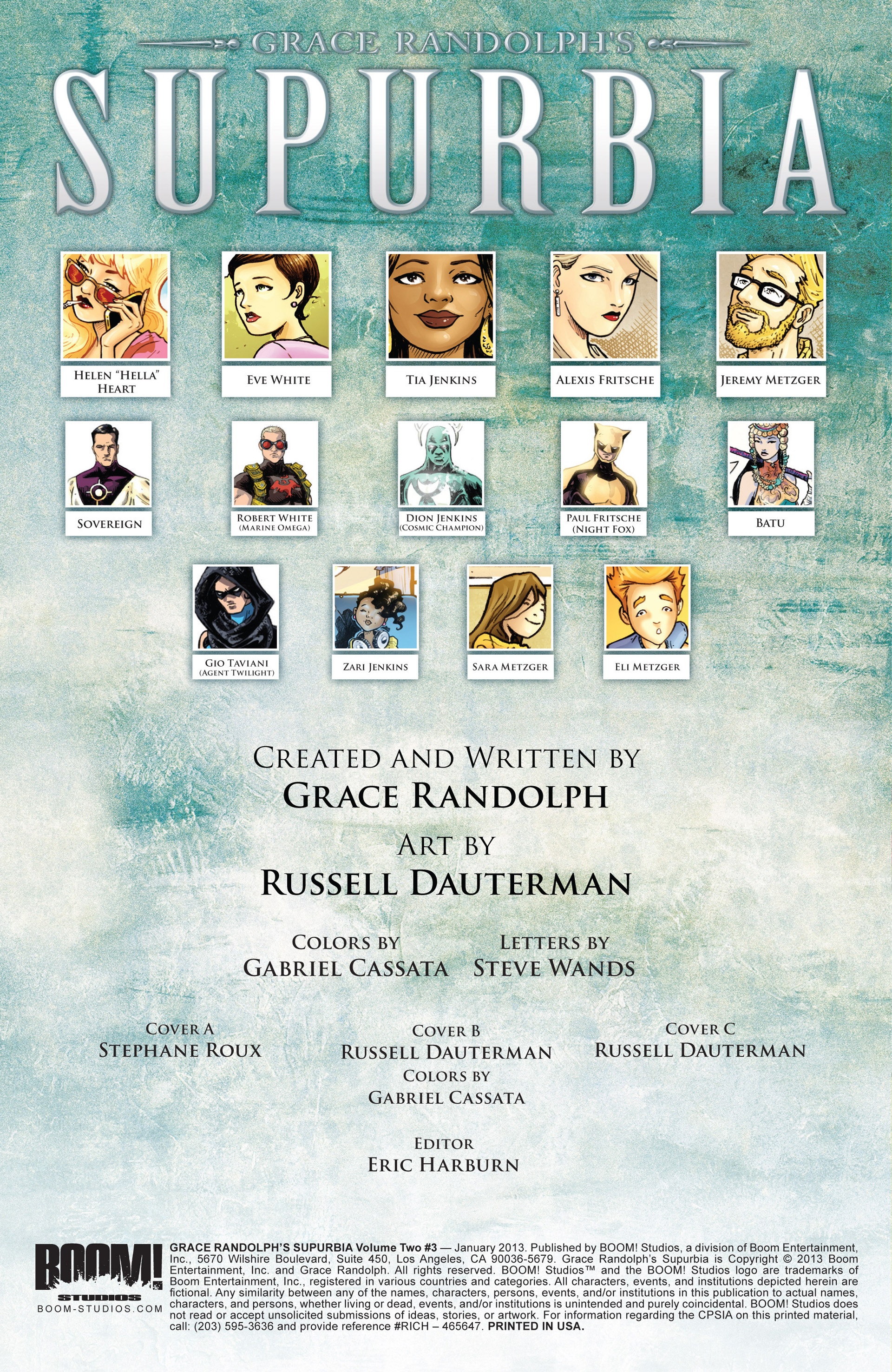 Read online Grace Randolph's Supurbia comic -  Issue #3 - 3