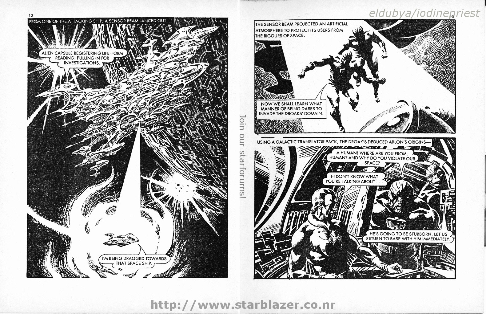 Read online Starblazer comic -  Issue #149 - 8
