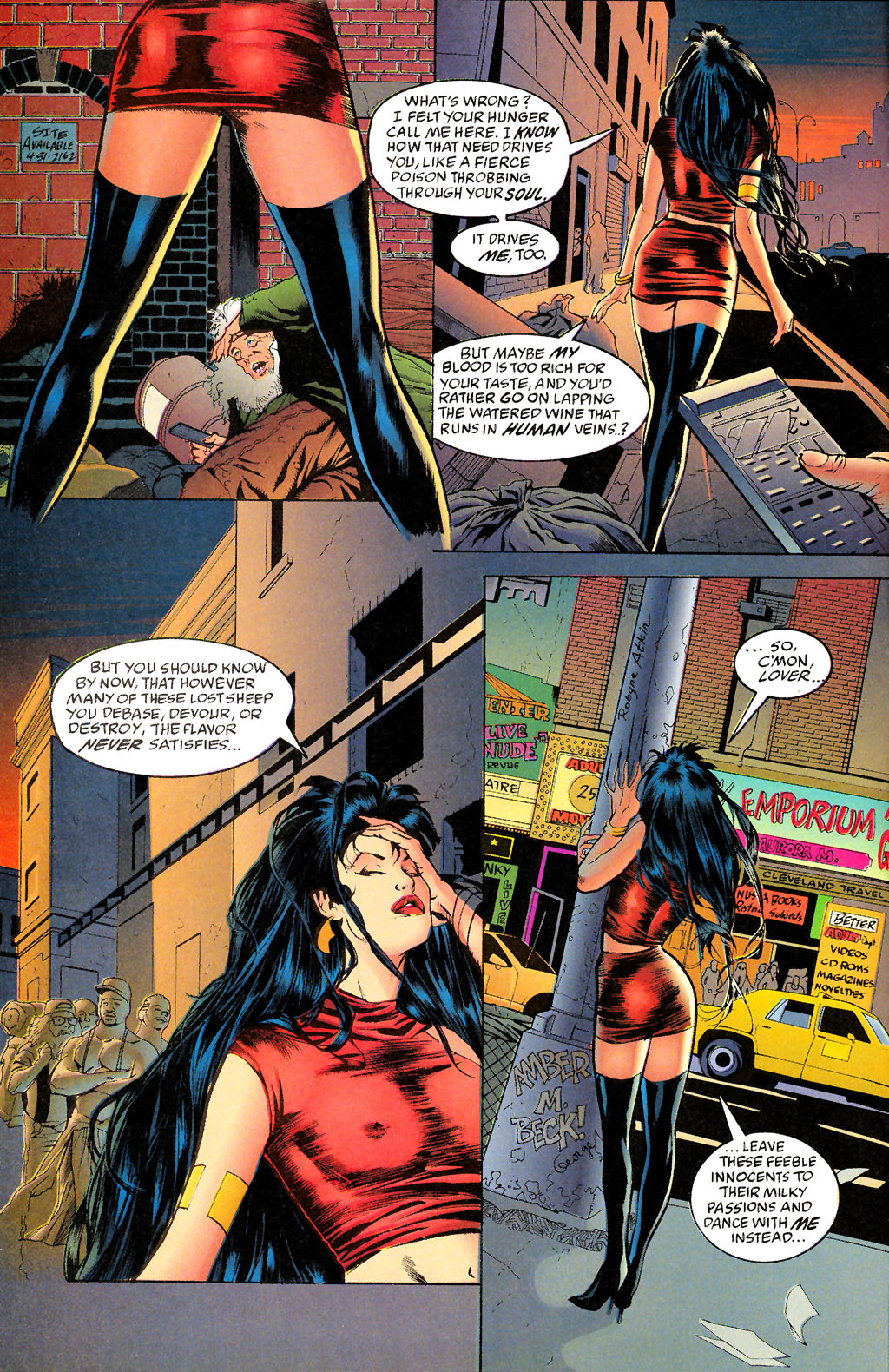 Read online Vampirella Strikes (1995) comic -  Issue # Annual 1 - 5