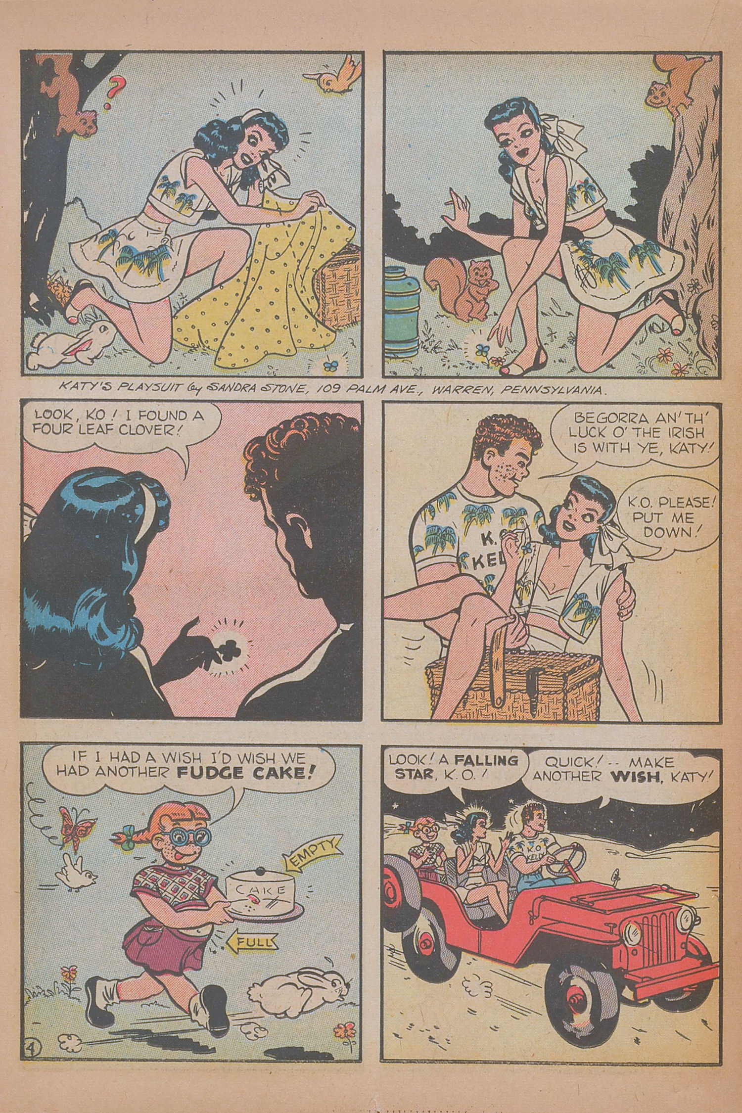 Read online Katy Keene (1949) comic -  Issue #3 - 14