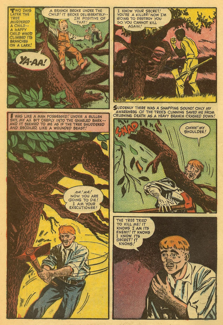 Read online Chamber of Chills (1951) comic -  Issue #8 - 8