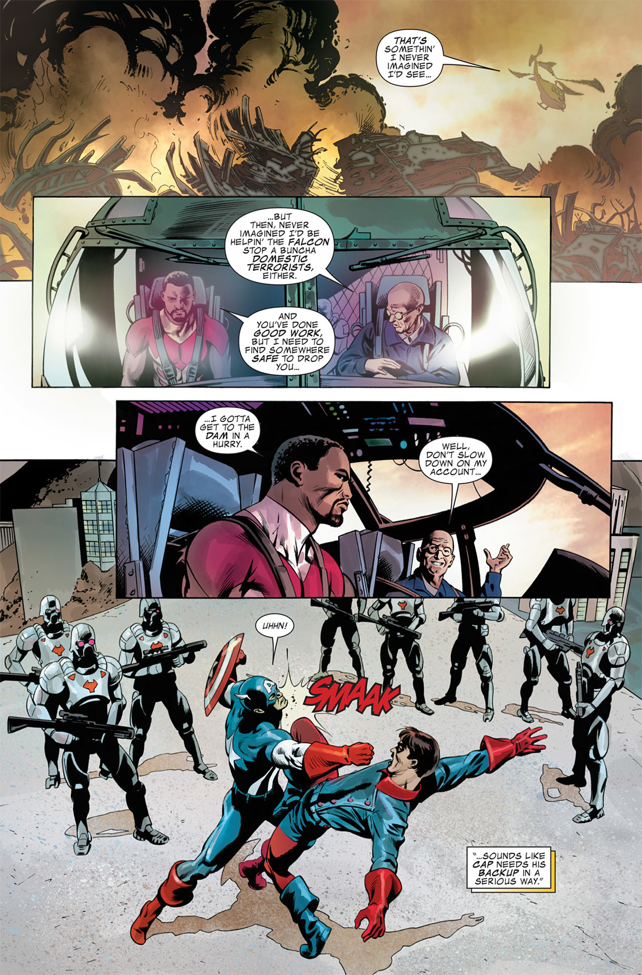 Read online Captain America (1968) comic -  Issue #605 - 15