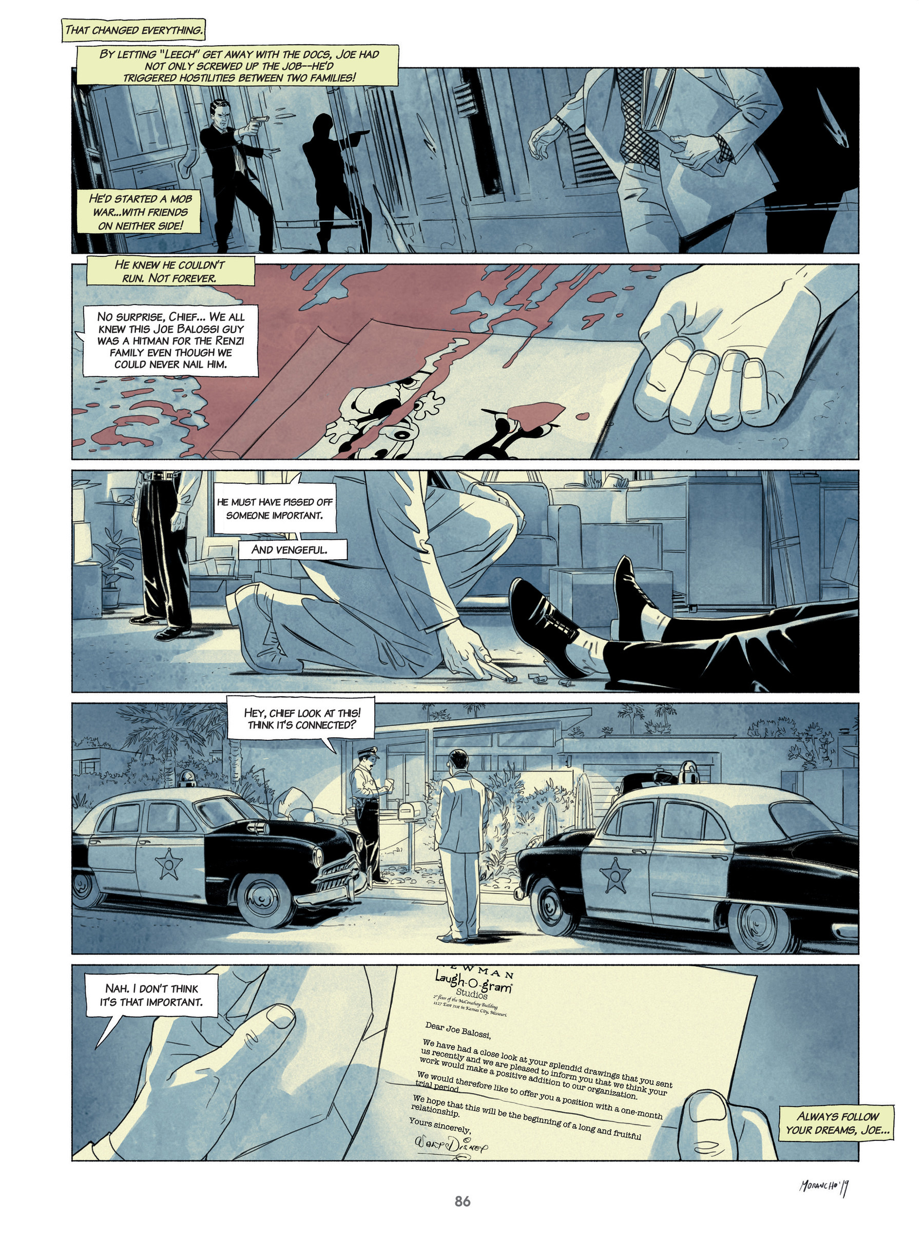Read online First Degree: A Crime Anthology comic -  Issue # TPB - 87